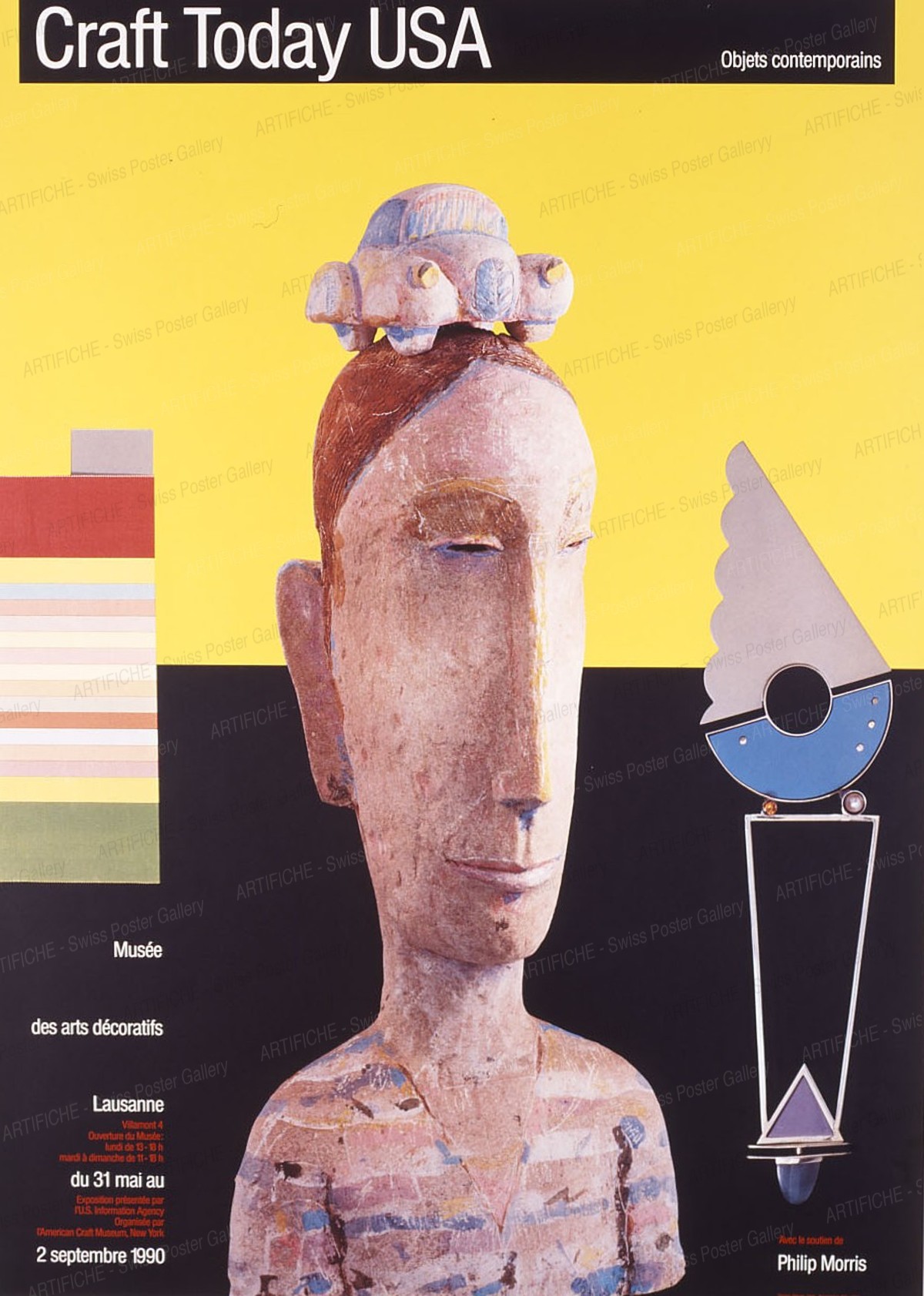 Craft Today USA – Objects contemporains – Musée des arts décoratifs Lausanne, Werner Jeker