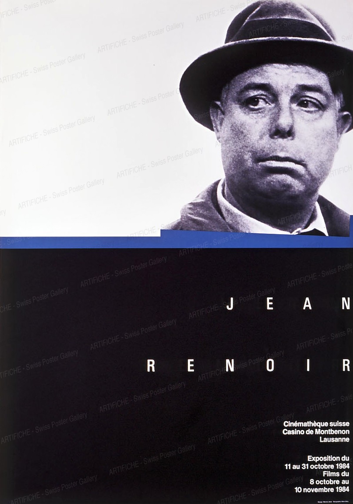 Cinémathèque Suisse – Jean Renoir – Exposition 1984, Werner Jeker