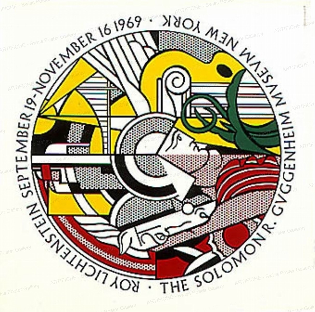 THE SOLOMON R. GUGGENHEIM MUSEUM NEW YORK – September 19 – November 16 1969, Roy Lichtenstein