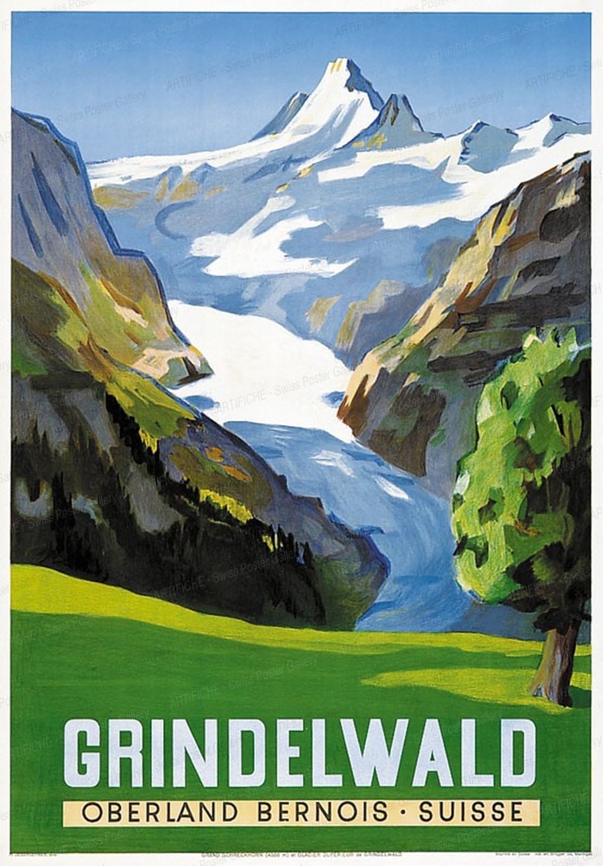 Grindelwald – Bernese Oberland, Hans Jegerlehner