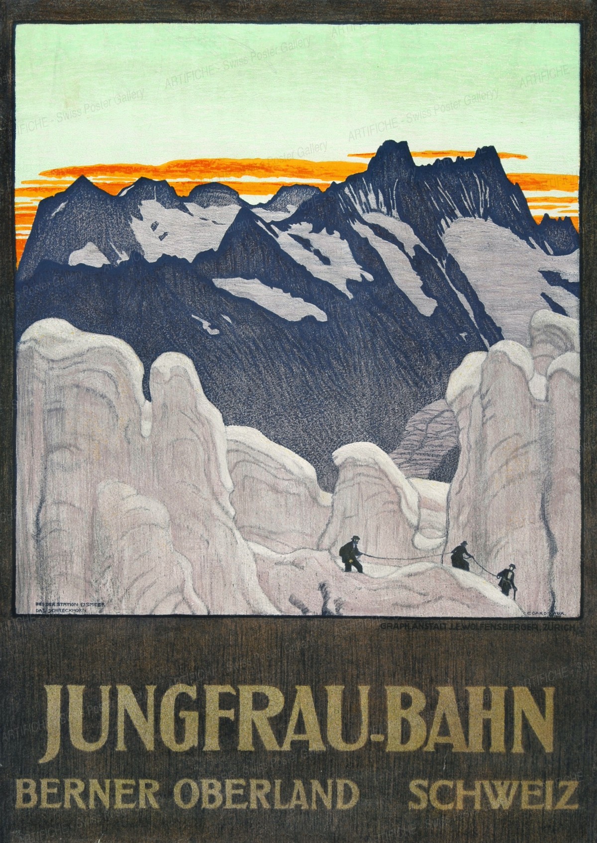 Jungfrau – Bernese Oberland – Switzerland, Emil Cardinaux
