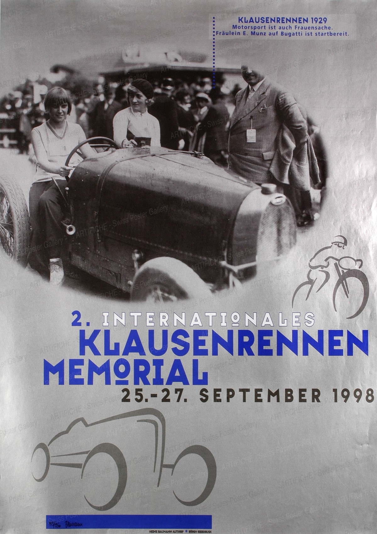 2. Internationales Klausen-Rennen -Memorial 1998, Heinz Baumann