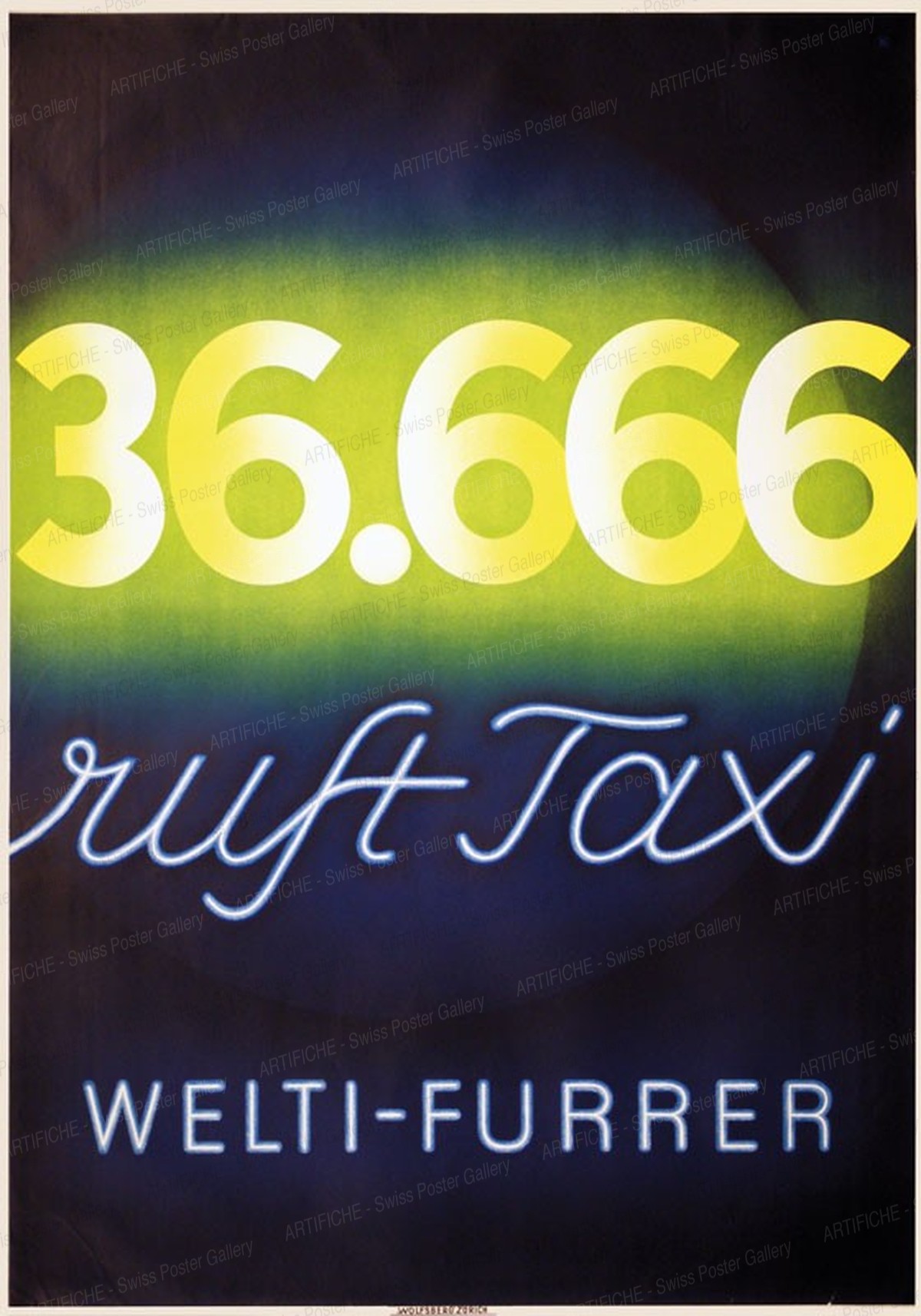 Welti-Furrer -36.666 ruft Taxi, Leo Keck