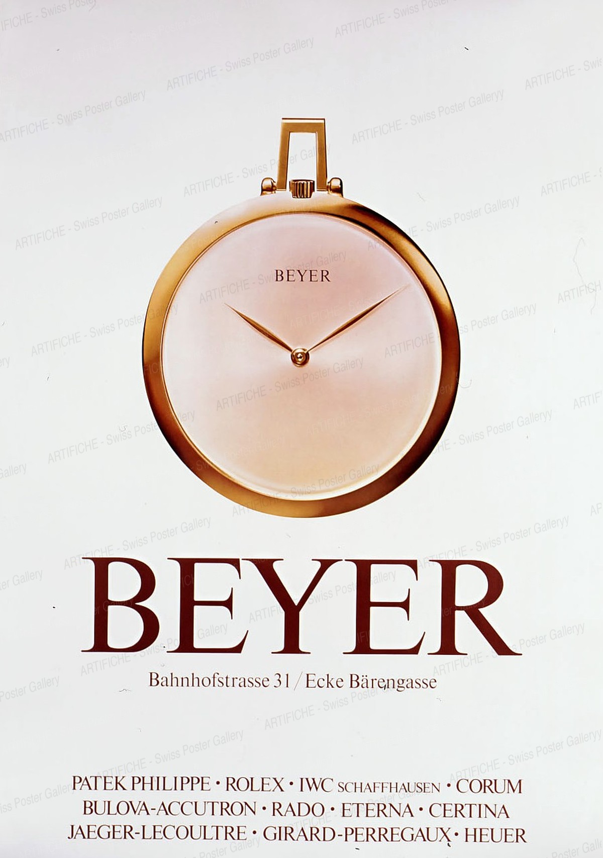 Zurich Beyer Watches, Klaus Fischer