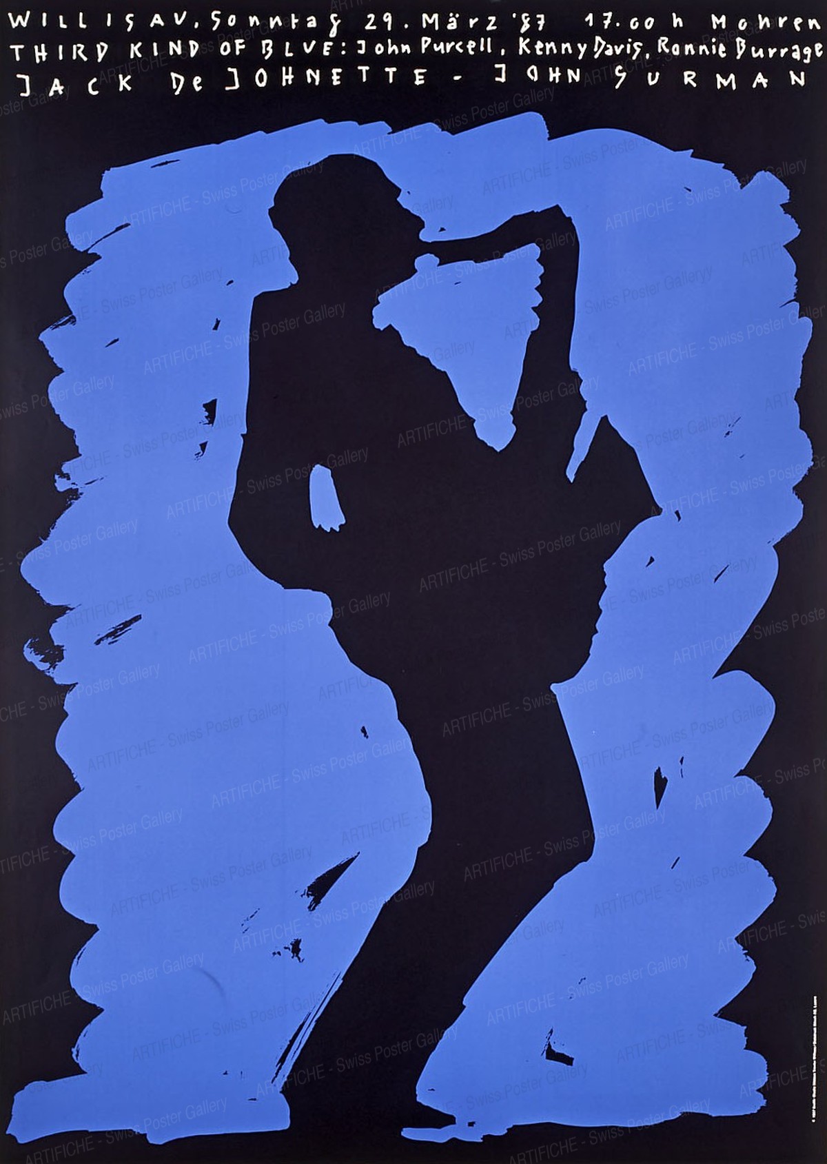 Jazz Willisau – Third Kind of Blue – Jack de Johnette – John Suzman, Niklaus Troxler