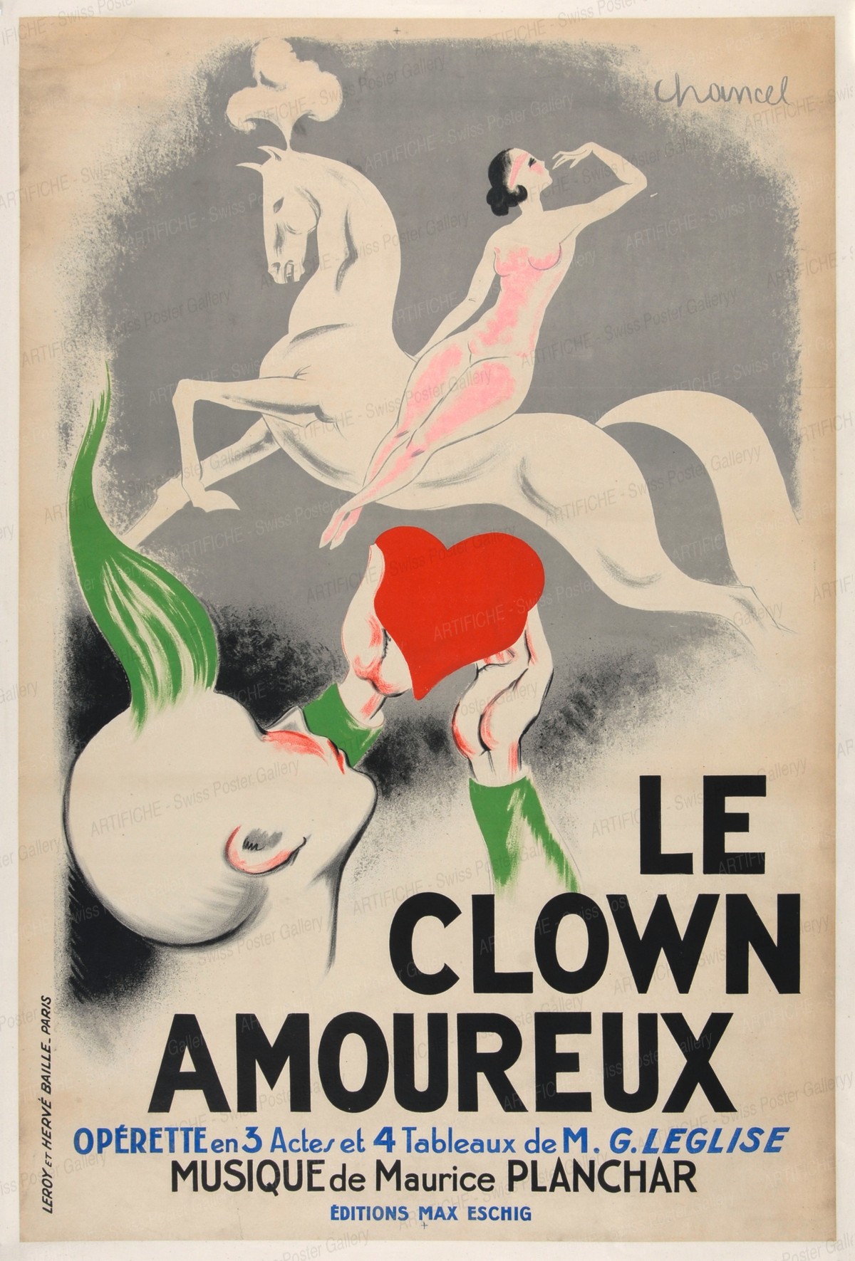The clown in love, Roger Jean L. Chancel