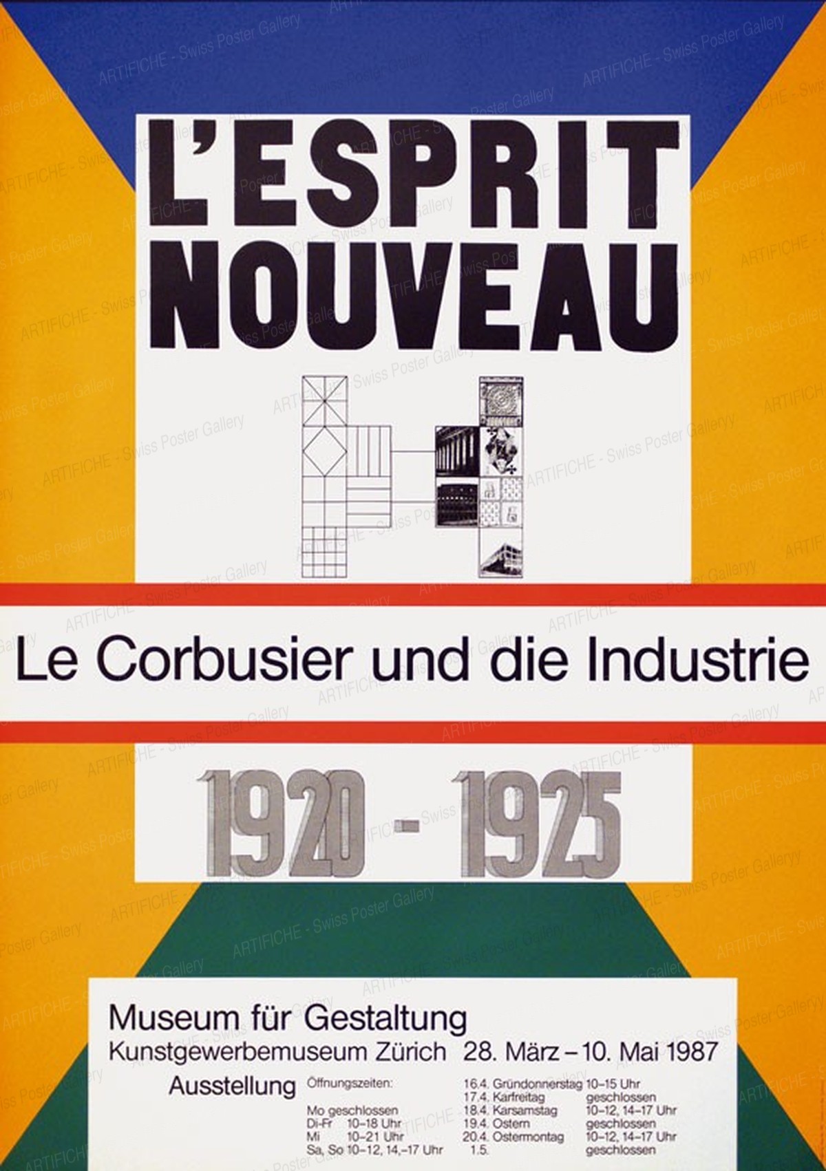 Museum für Gestaltung Zürich – l‘esprit nouveau: Le Corbusier und die Industrie 1920 – 1925, Max Bill