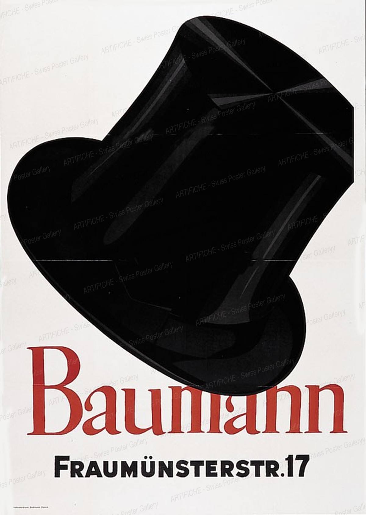 Baumann – Fraumünsterstr. 17, Otto Baumberger