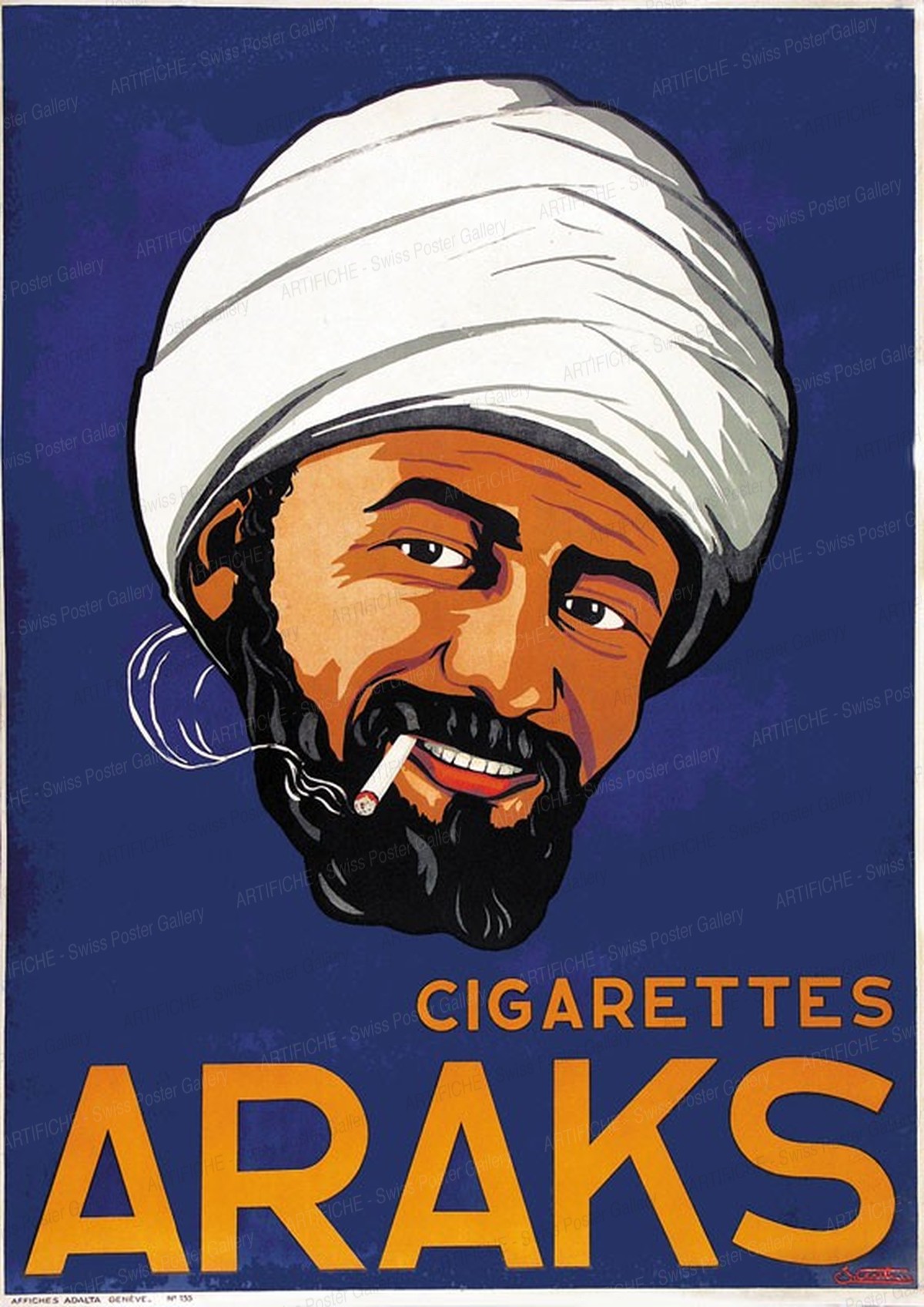 Araks Cigarettes, Althaus, Paul O., Atelier