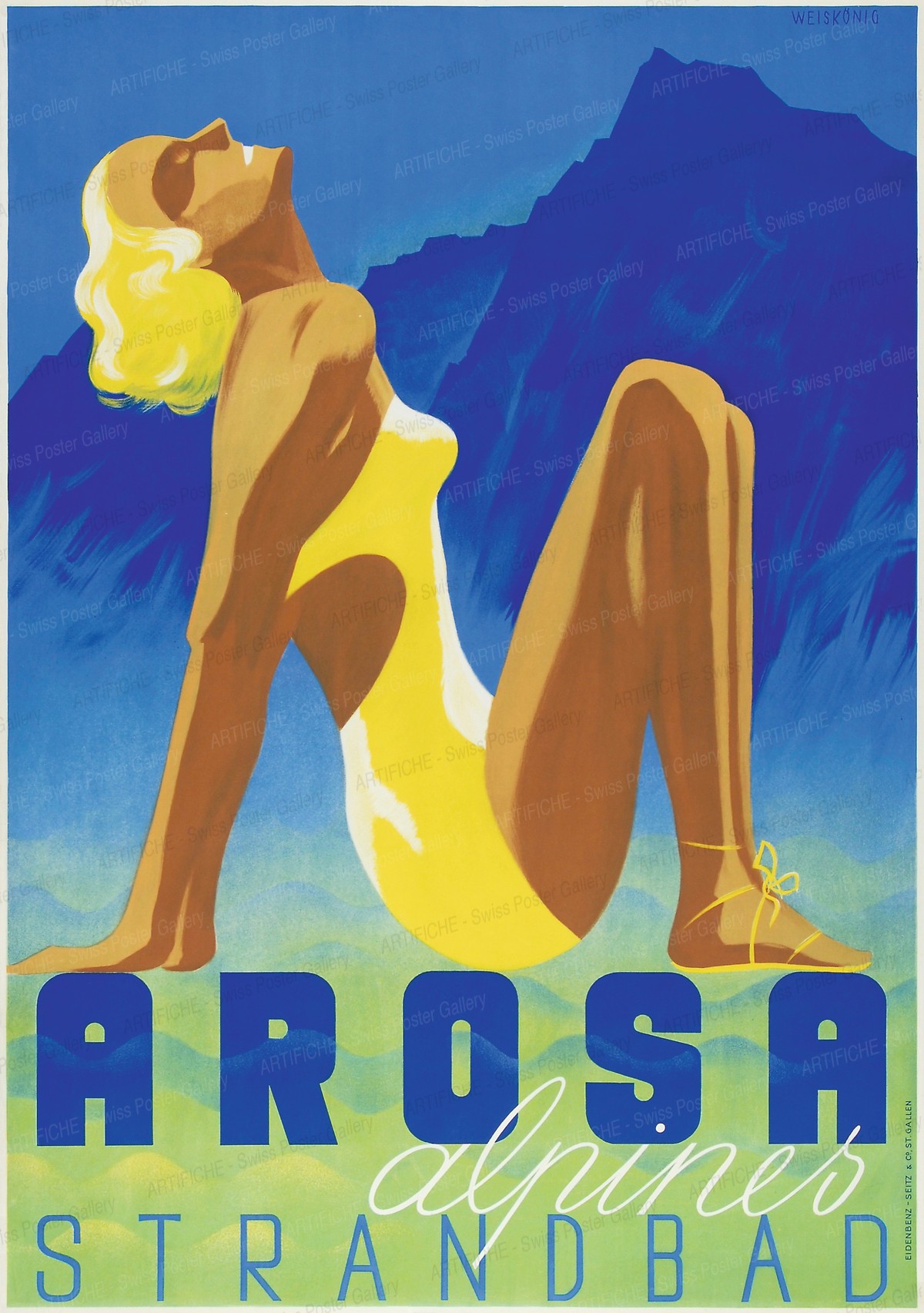 AROSA – Alpines Strandbad, Werner Weiskönig