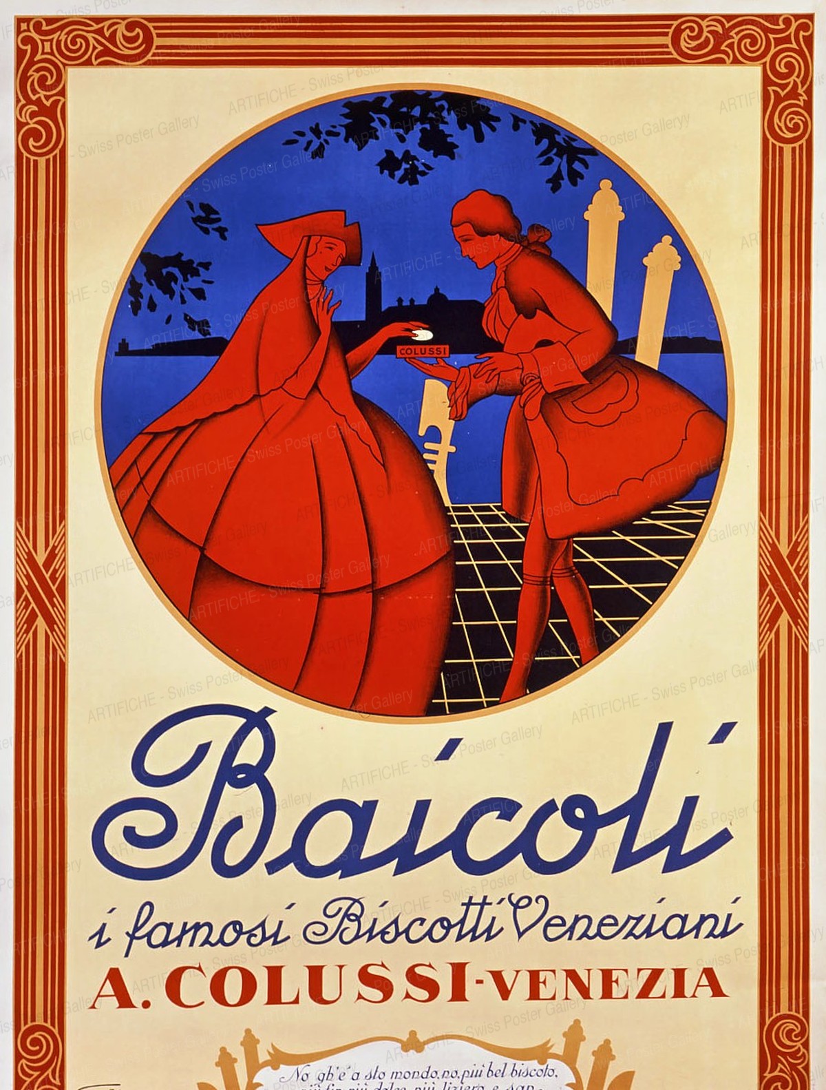 Baicoli – i famosi Biscotti Veneziani – A. Colussi Venezia, EMKA