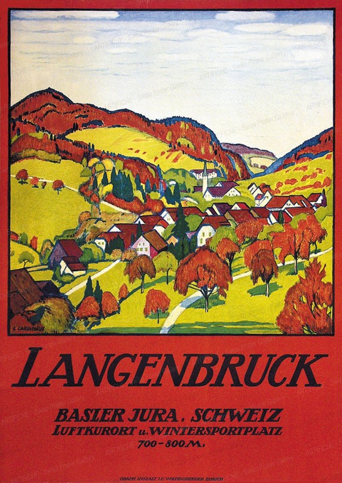 Langenbruck – Basle-Jura, Emil Cardinaux