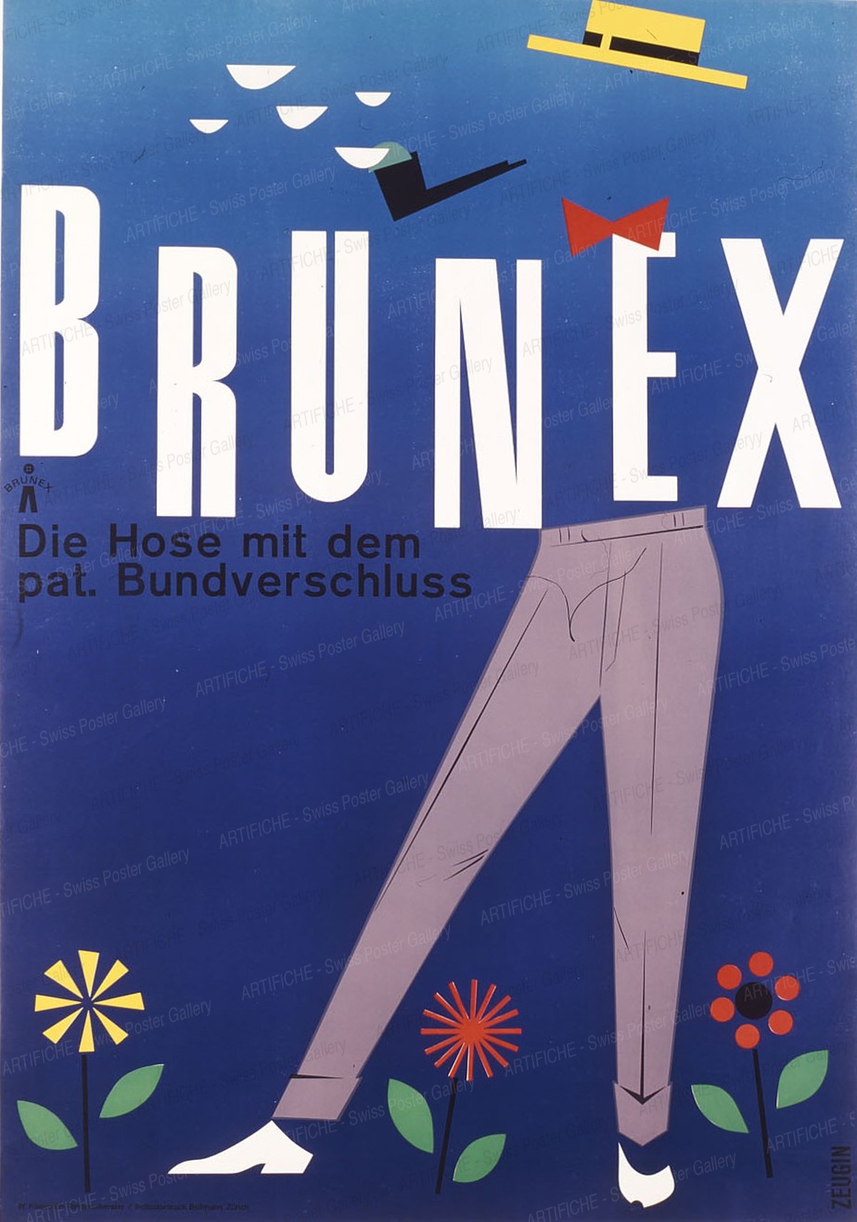 BRUNEX – Die Hose mit dem pat. Bundverschluss, W. Klapproth