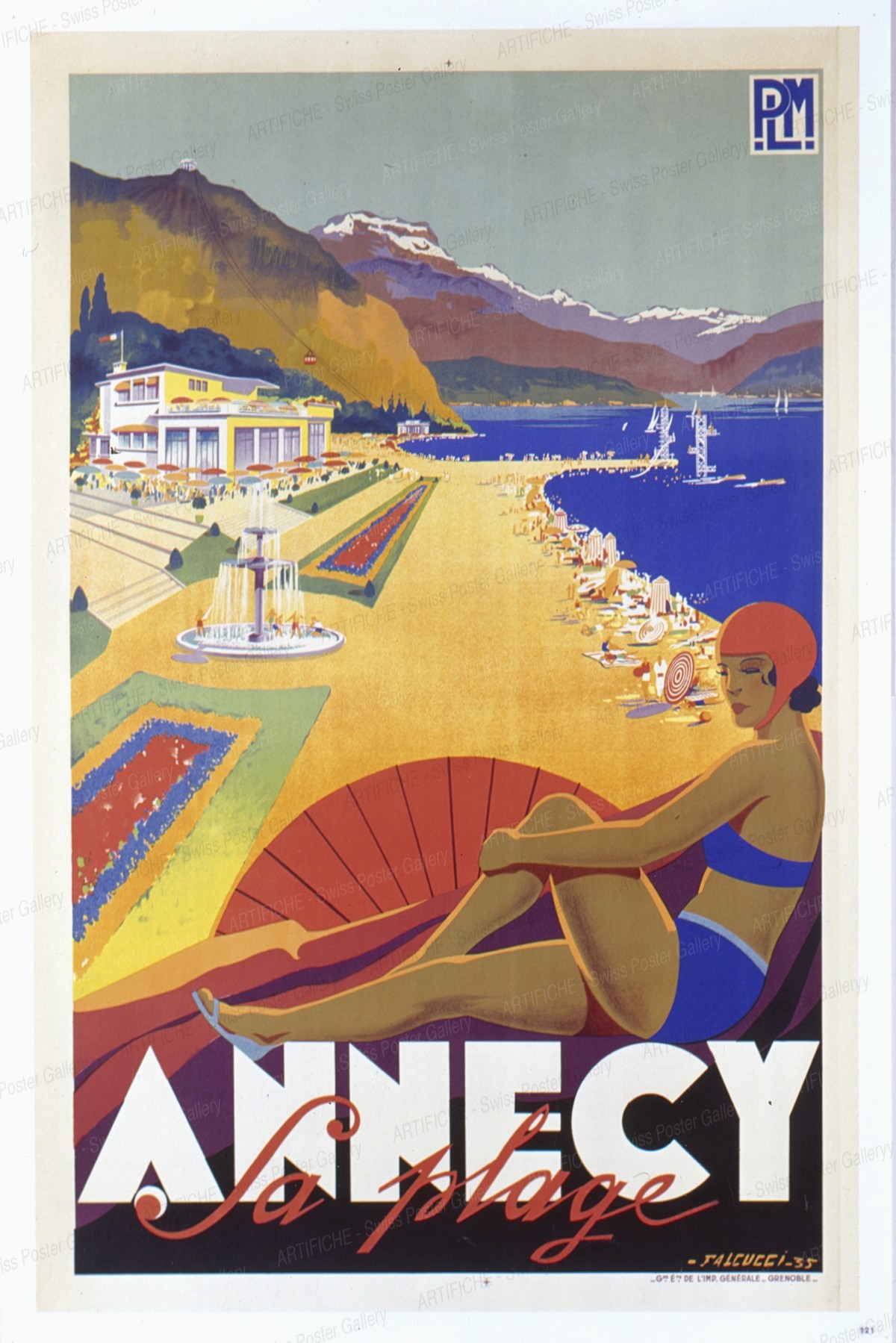 Annecy Plage, Roger Falcucci