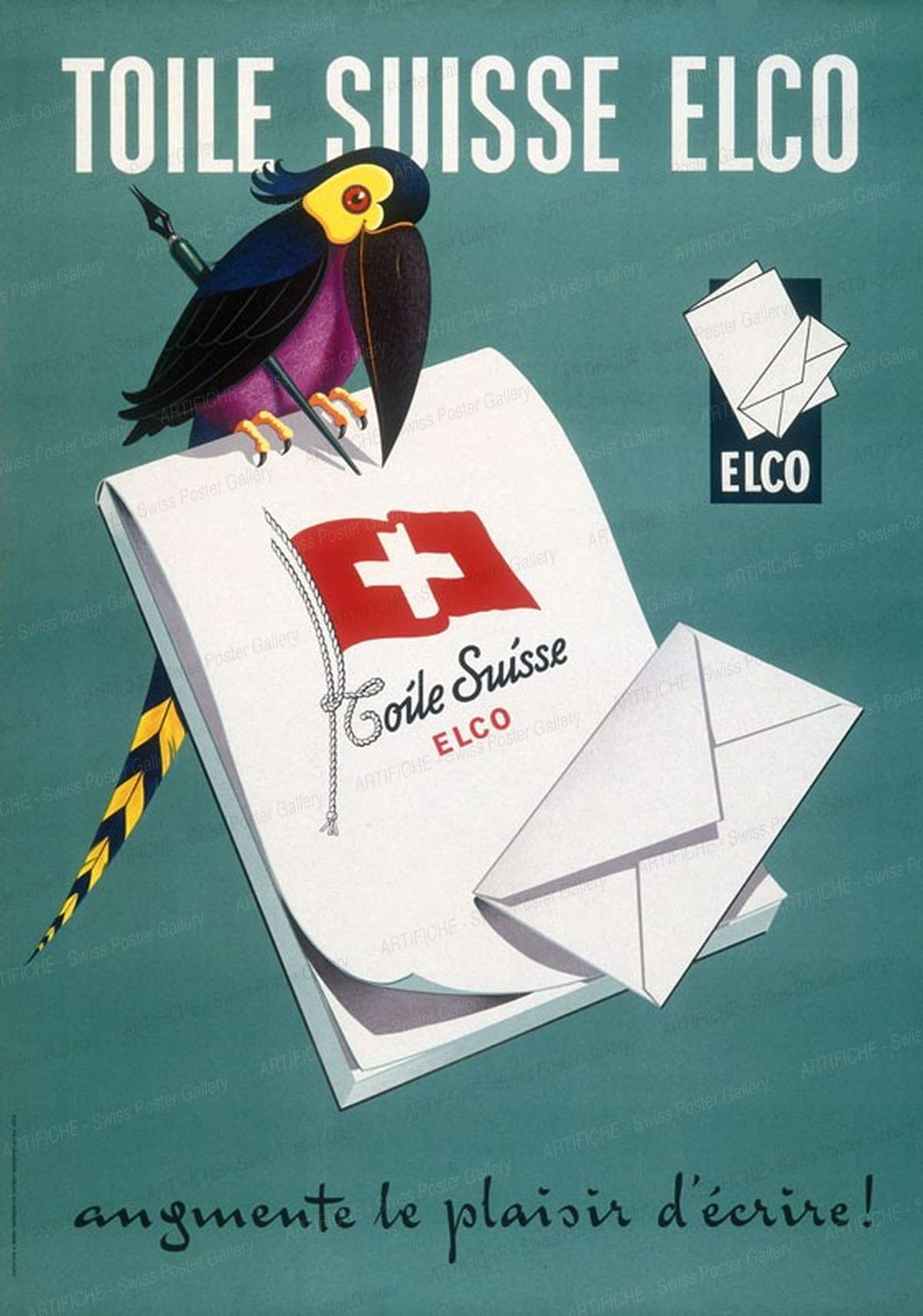 TOILE SUISSE ELCO – macht das Briefschreiben zum Vergnügen!, K. Jenni