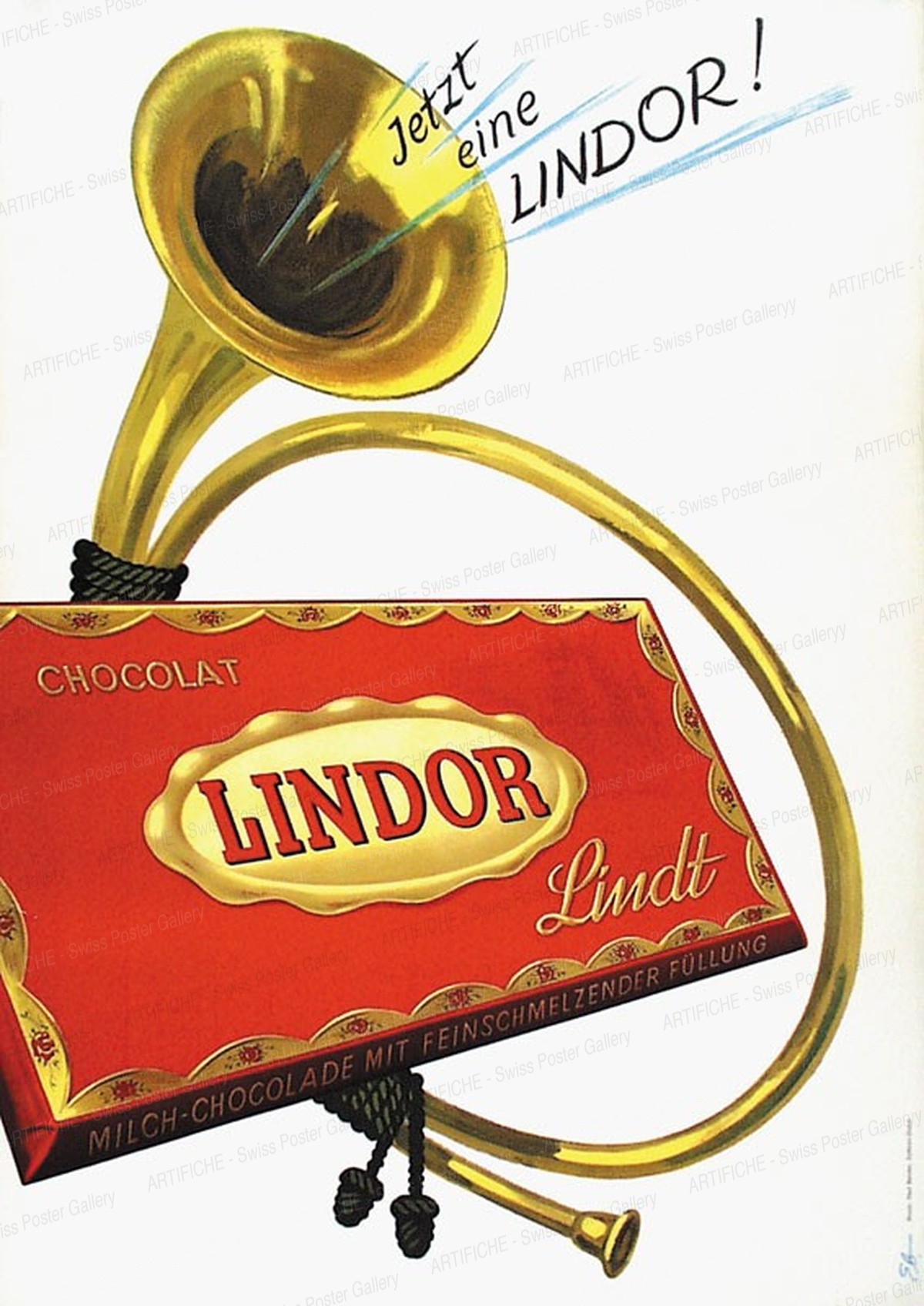 Lindor – Chocolat – Lindt – Jetzt eine Lindor!, Emil Ebner