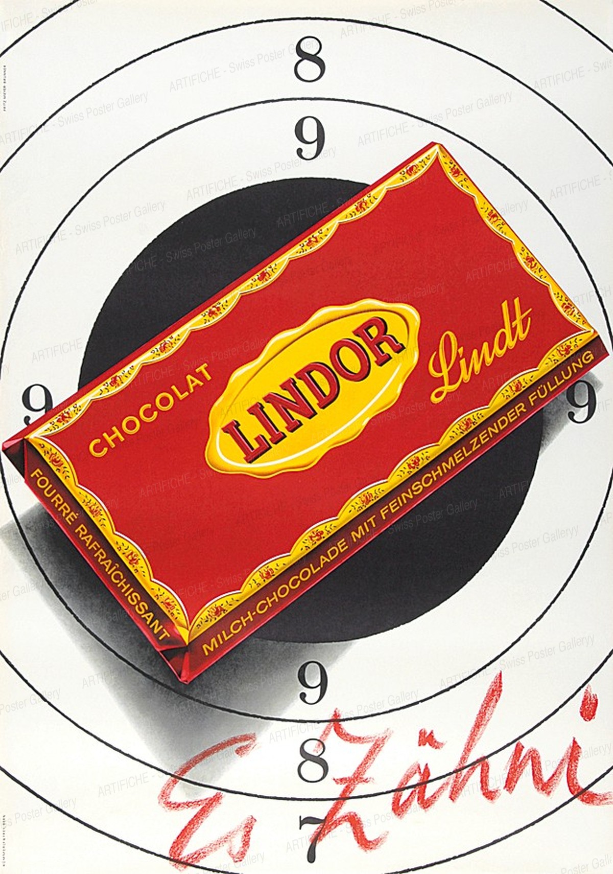 LINDOR Lindt Chocolat – Es Zähni, Fritz Meyer-Brunner