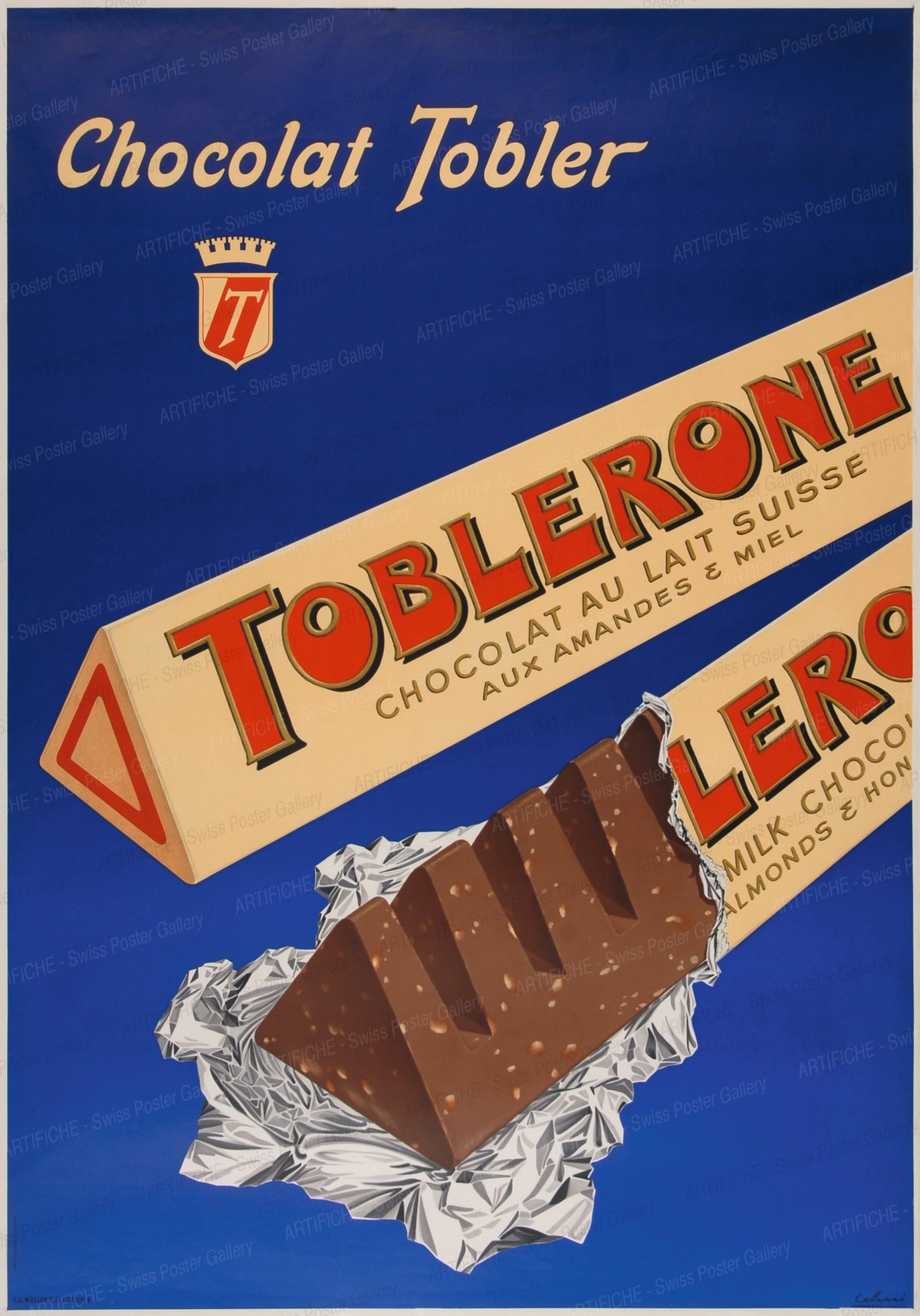 Chocolat Tobler – Toblerone, Hans Lehni