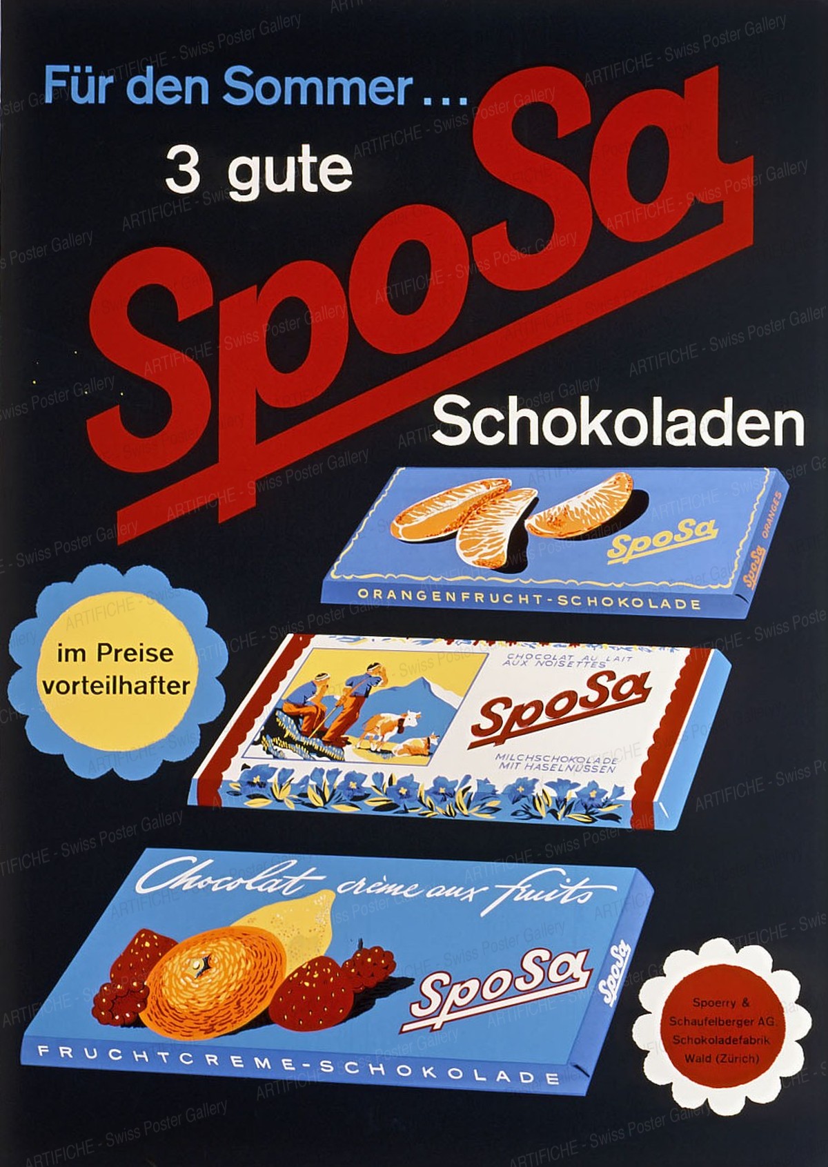 SpoSa – Summer Chocolate, Artist unknown