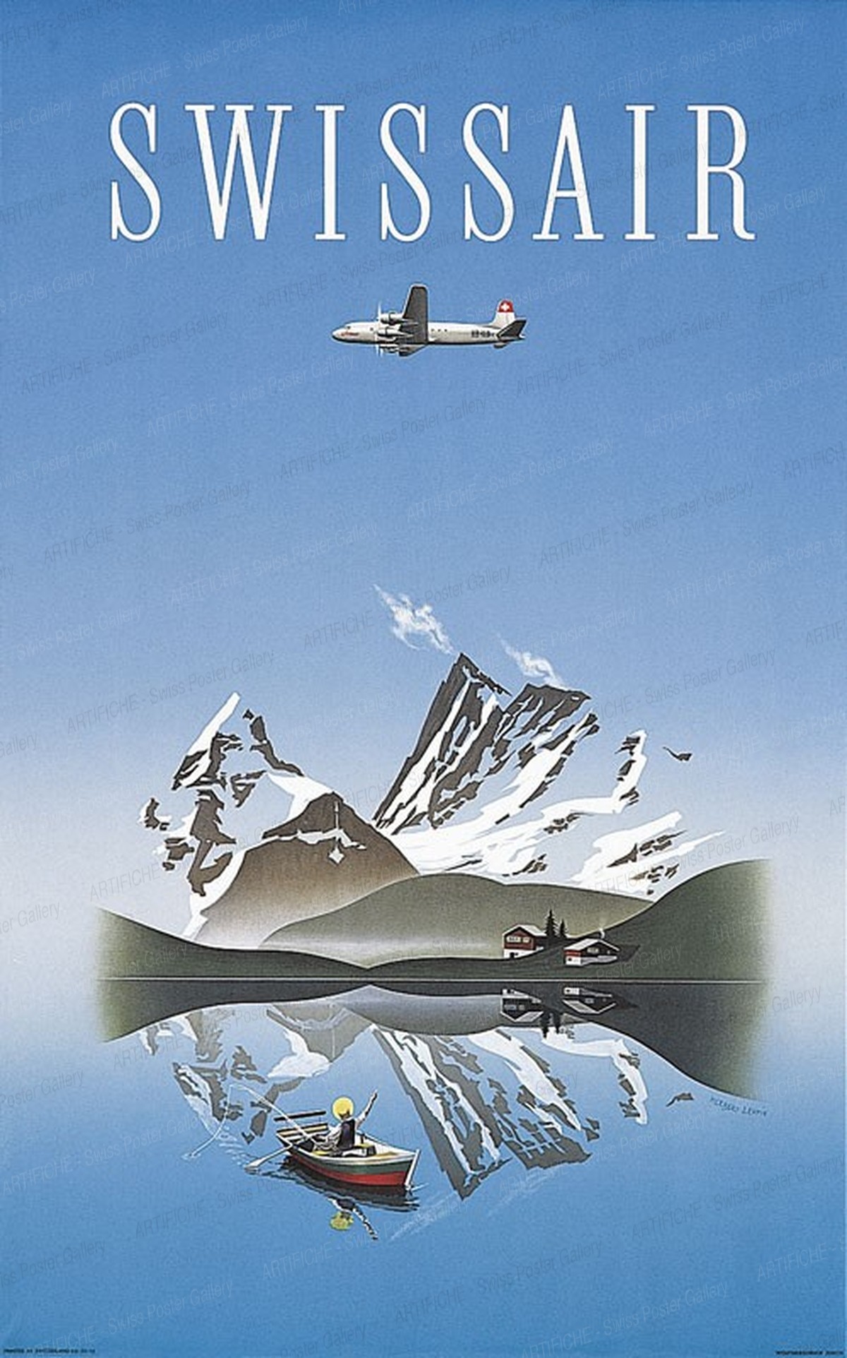 Swiss Air Lines, Herbert Leupin