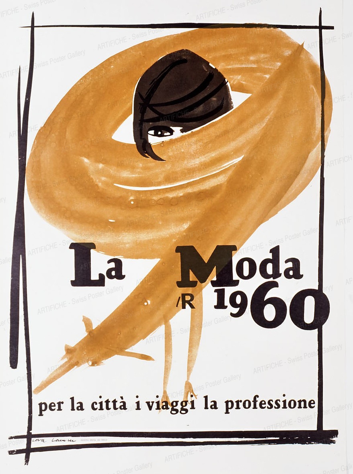 La Moda 1960 per la città i viaggi la professione – La Rinascente, Lora Lamm