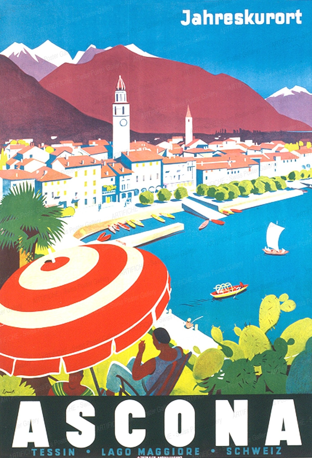 Ascona – Ticino – All-Season Health Resort, Otto Ernst