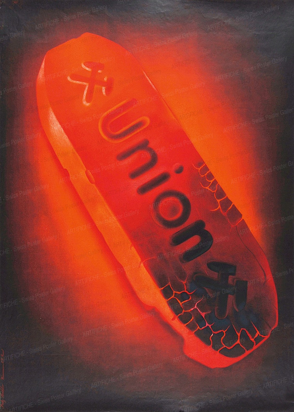 Union charcoal Briquette, Fritz Bühler