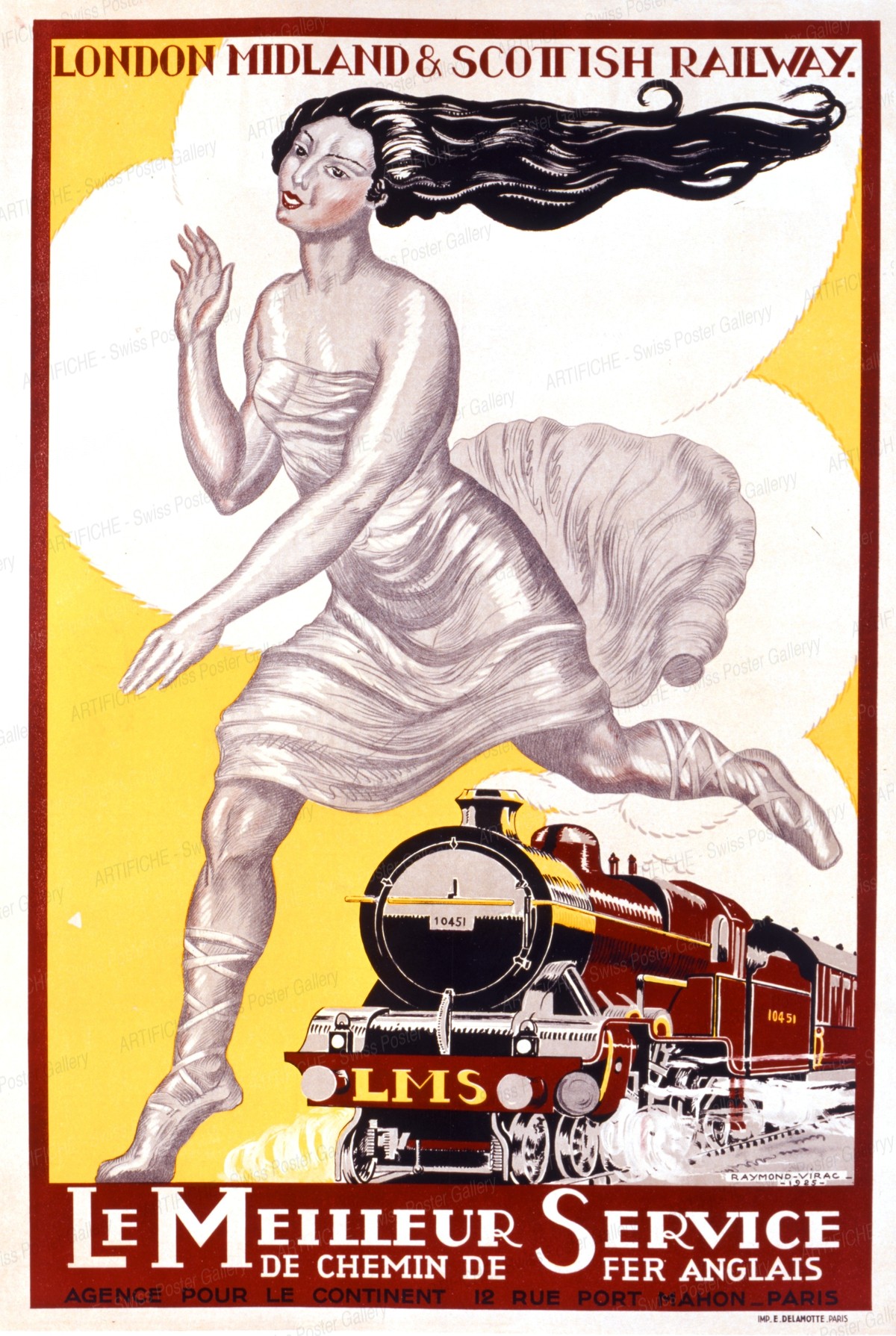LMS – London Midland & Scottish Railway, Raymond Virac