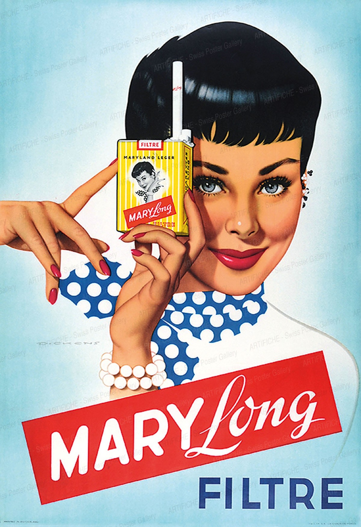 Mary Long Cigarettes, Archie Dickens