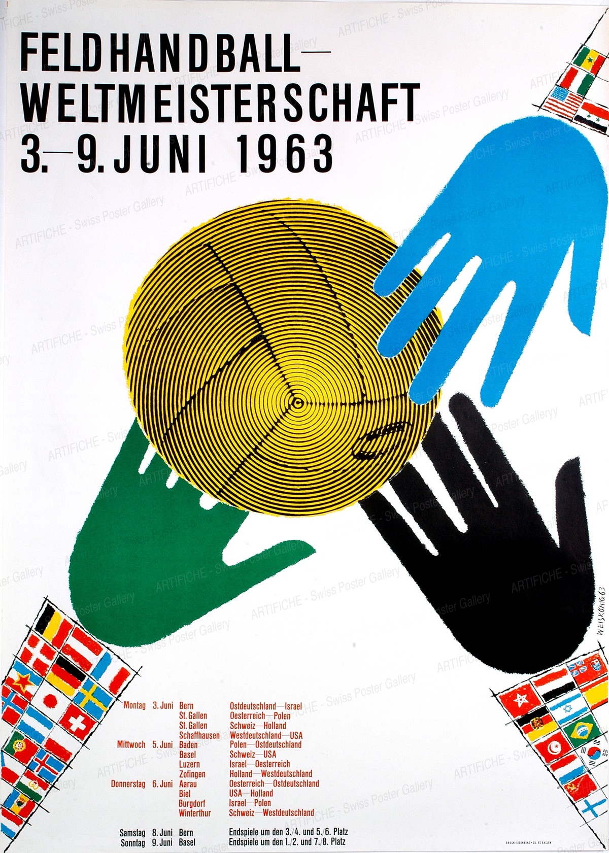 Feldhandball-Weltmeisterschaft 3.-9. Juni 1963, Werner Weiskönig
