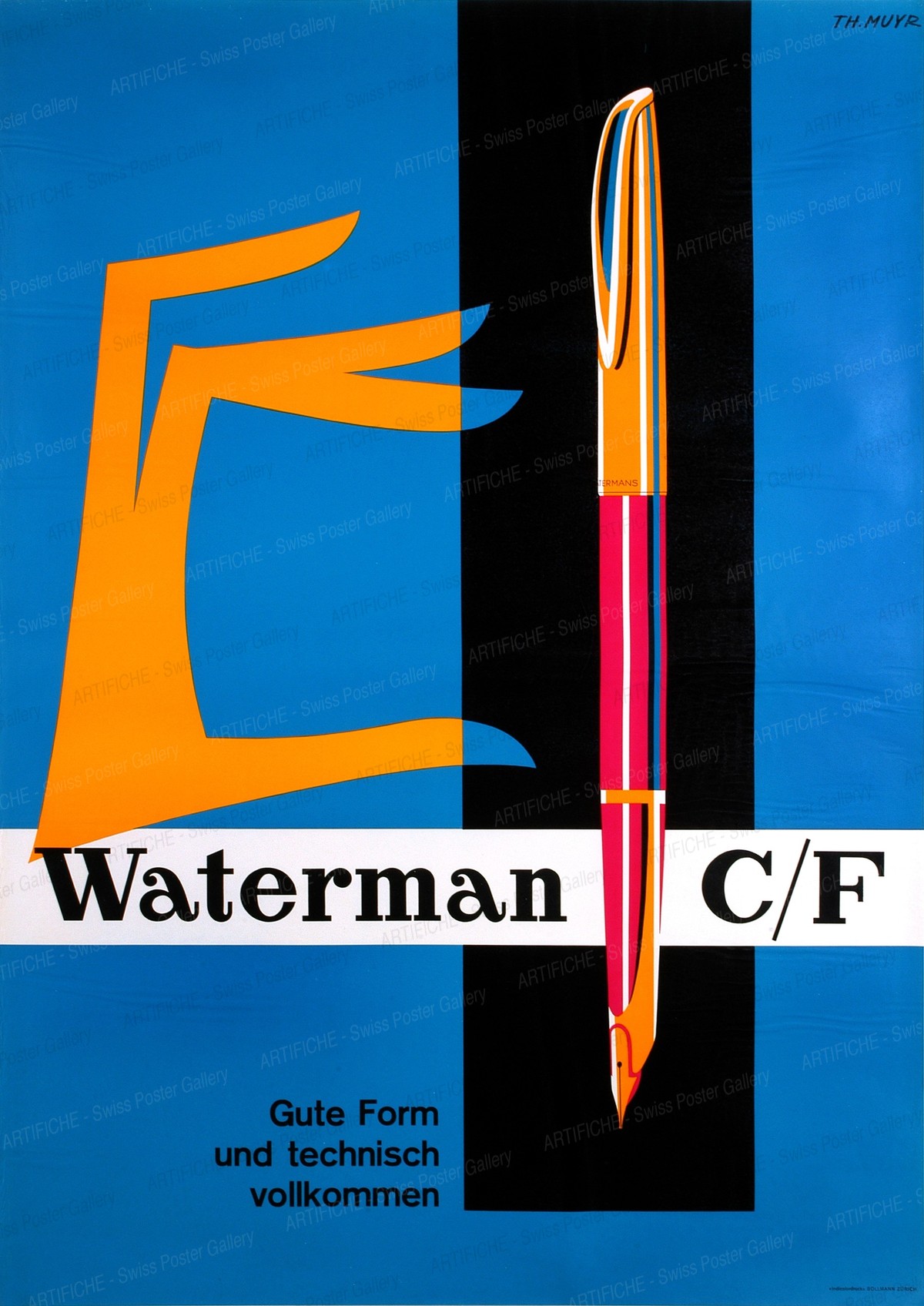Waterman C/F – Gute Form und technisch vollkommen, Theo Muyr