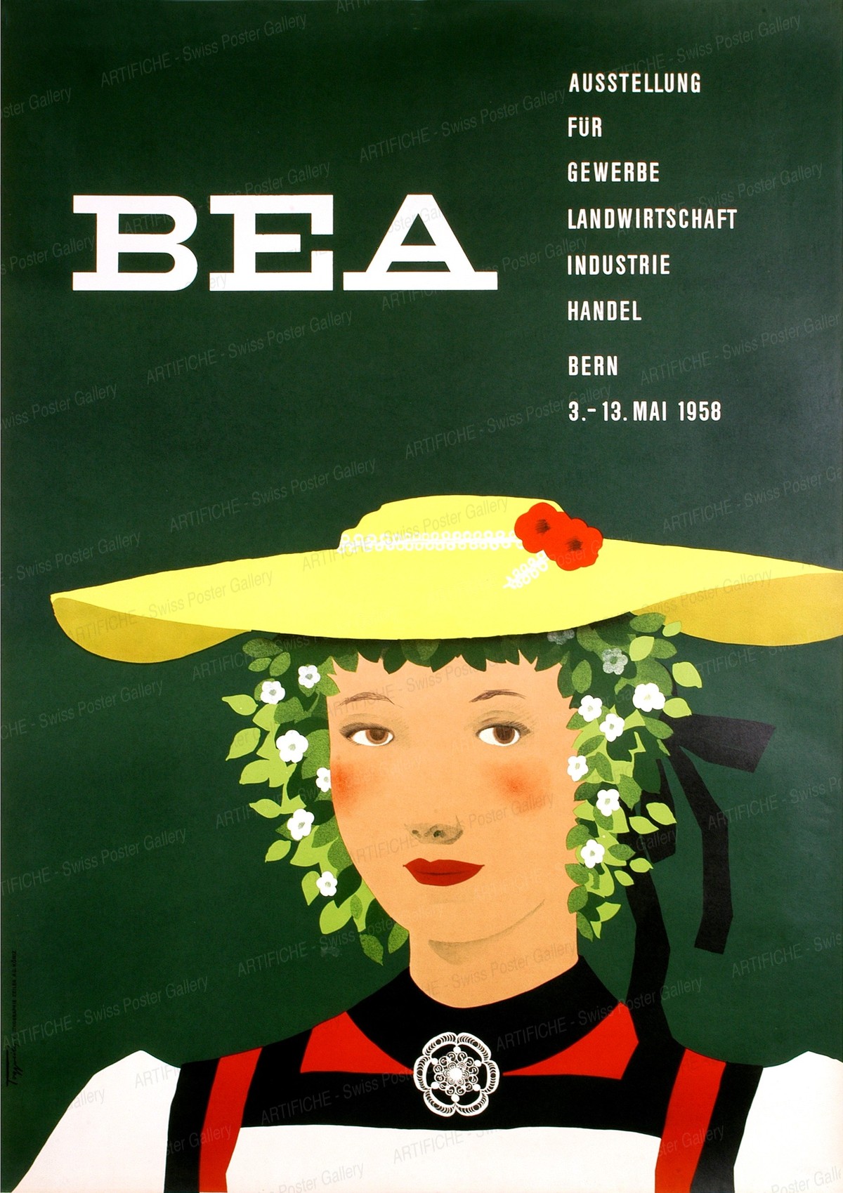 BEA – Ausstellung für Gewerbe, Landwirtschaft, Industrie, Handel Bern 1958, Karl Toggweiler