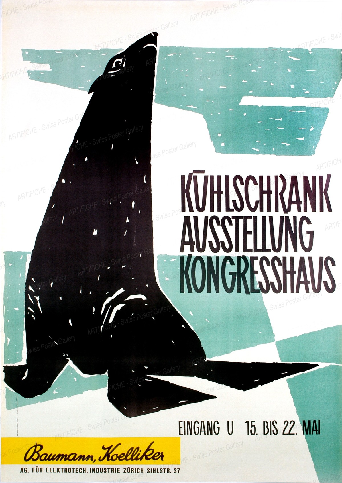 Baumann Koelliker – Kühlschrank – Ausstellung Kongresshaus Zürich, Atelier Häsler