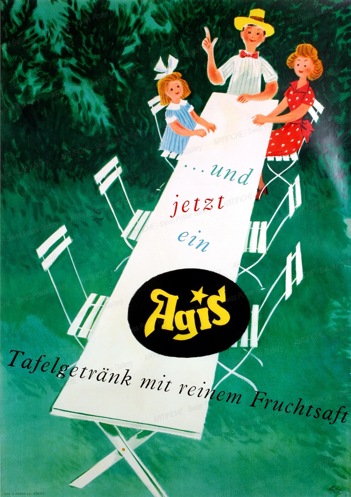 Agis – Tafelgetränk mit reinem Fruchtsaft, Fritz Butz