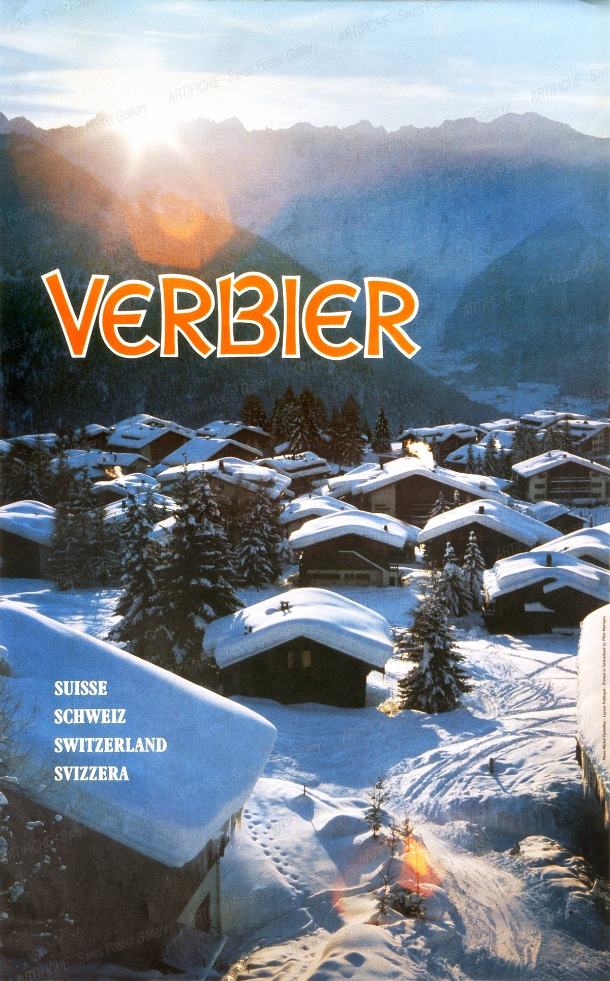 Verbier – Ski – Valais, Michel Darbelley