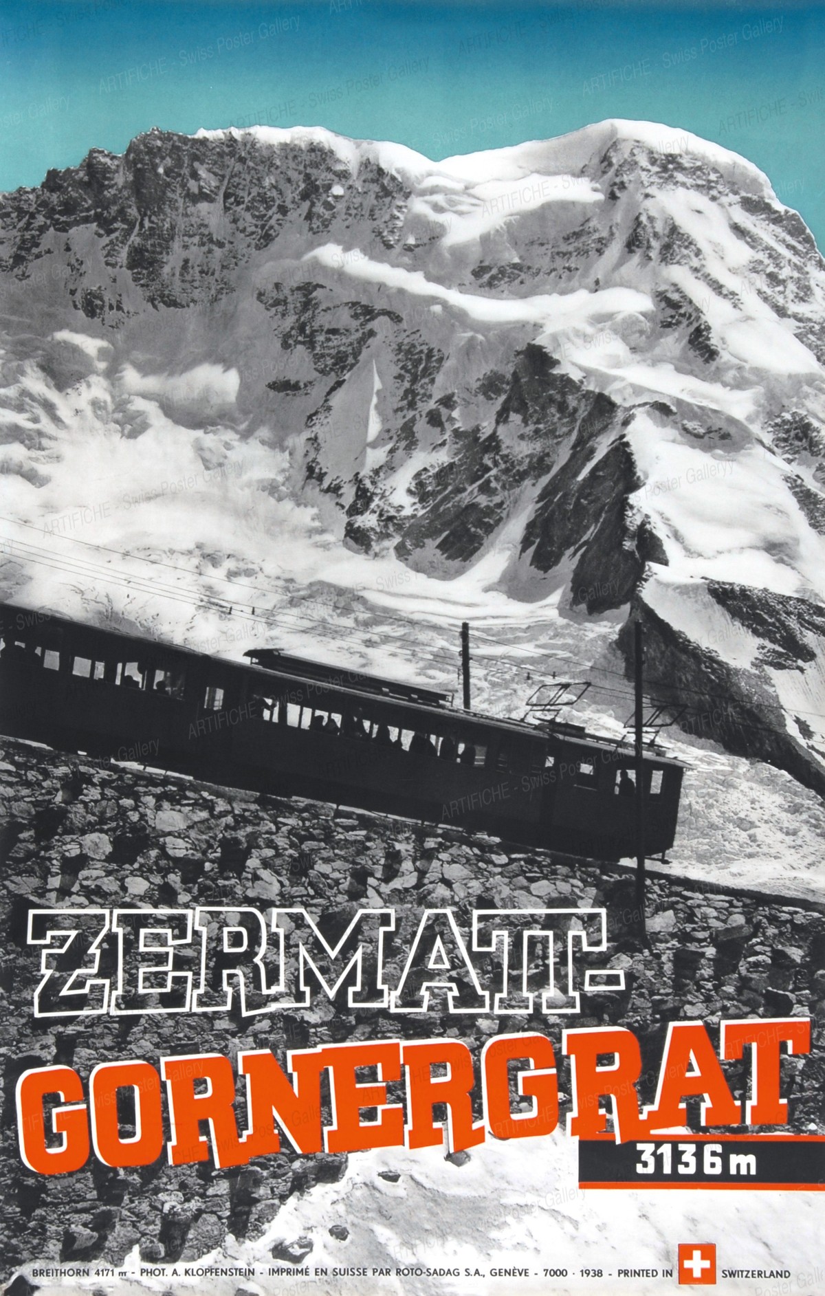 Zermatt – Gornergrat 3136 m, A. Klopfenstein