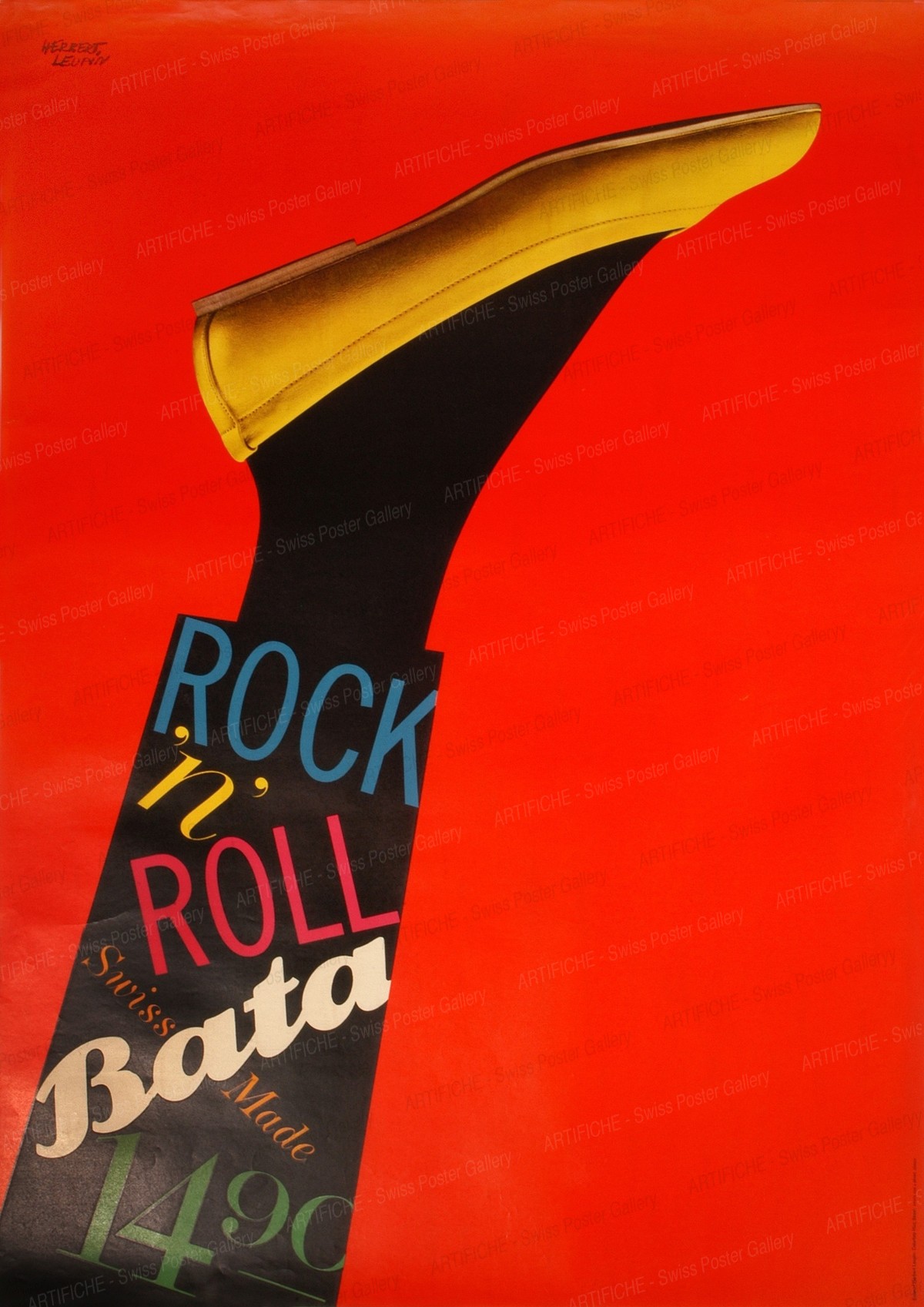 Bata Shoes – Rock n‘Roll, Herbert Leupin