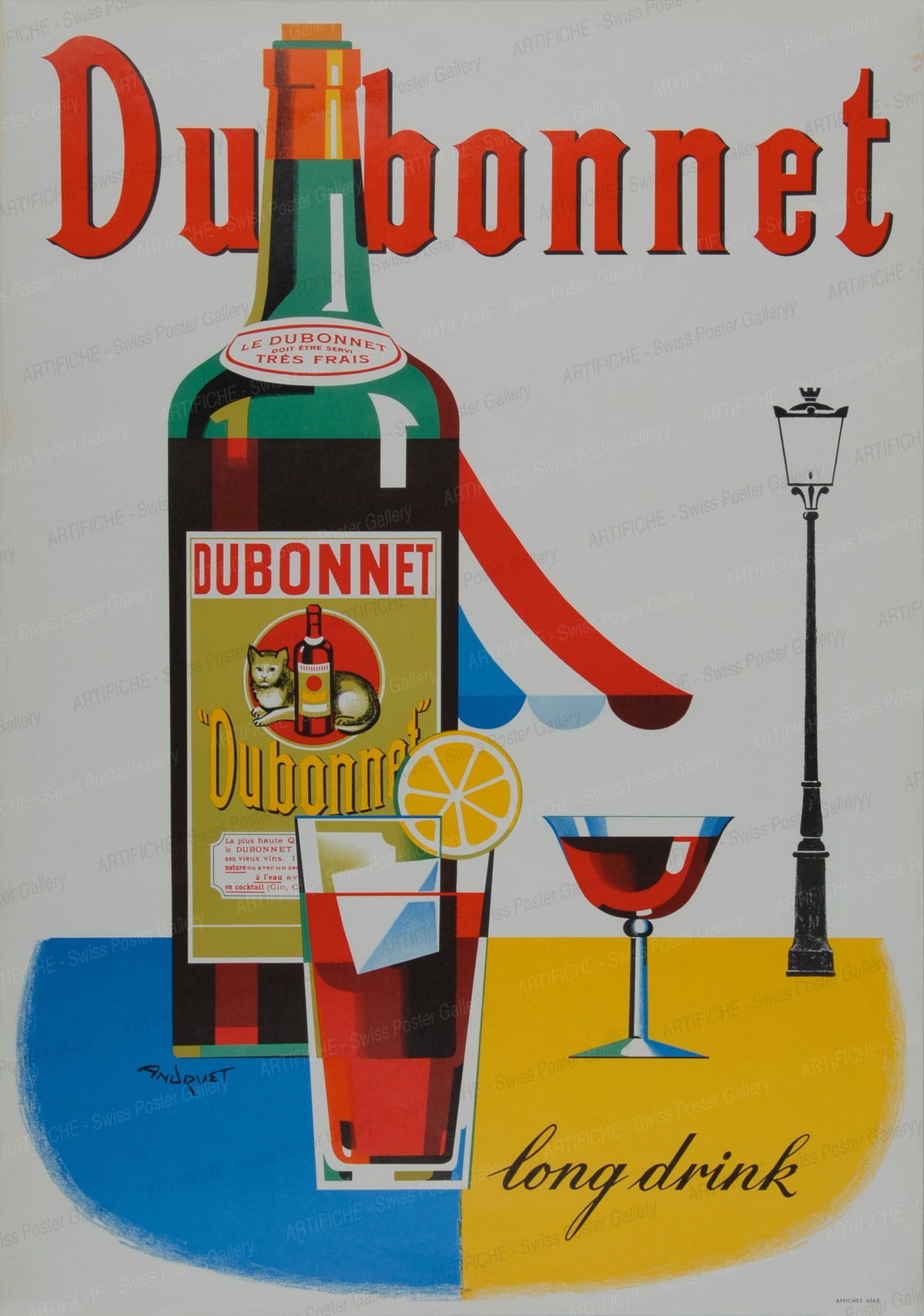 Dubonnet – long drink, Françis Andruet