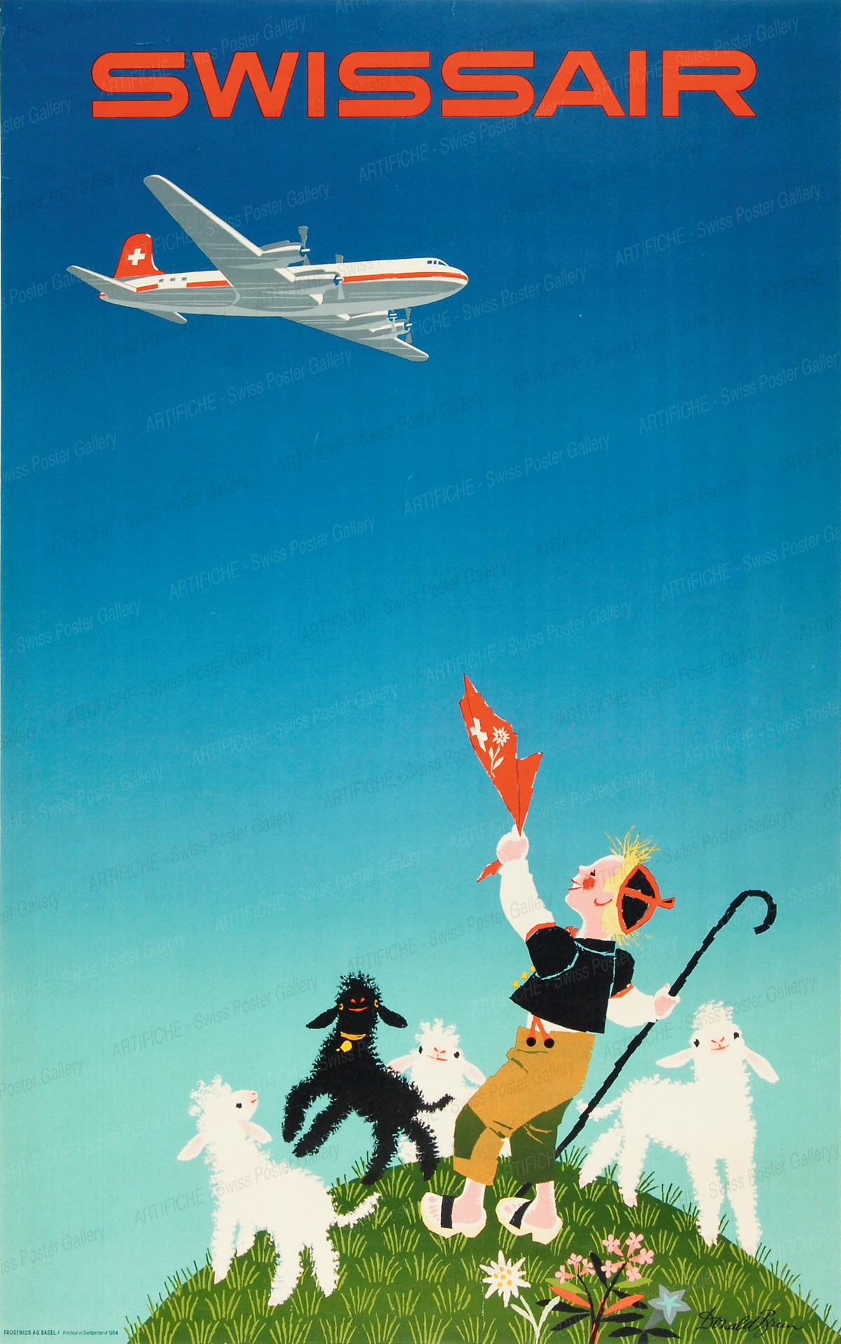 Swiss Air Lines, Donald Brun