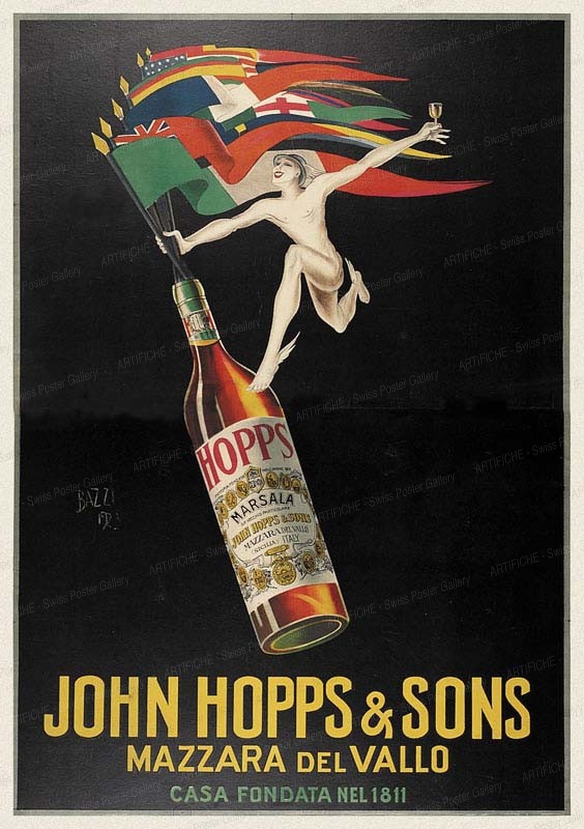 John Hopps & Sons – Mazara del Vallo, Mario Bazzi