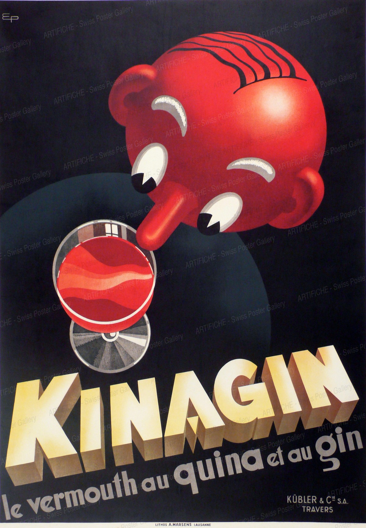 KINAGIN – le vermouth au Quina et au Gin, E. Patké