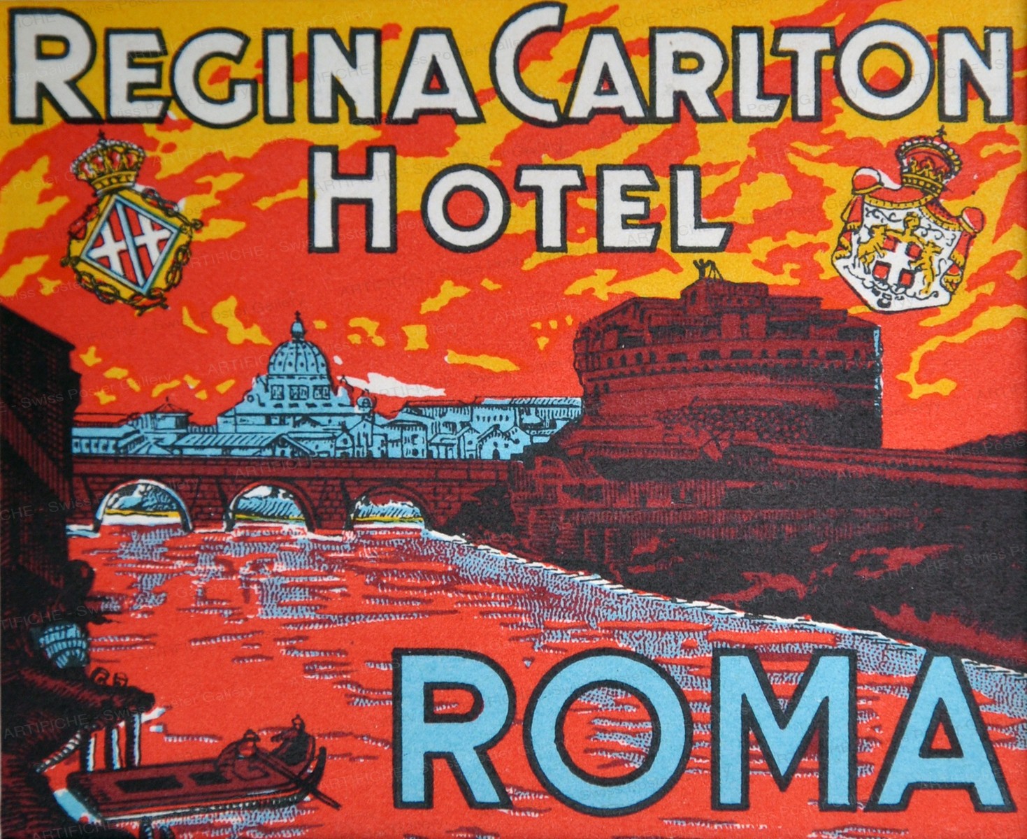 Regina Carlton Hotel Roma, Artist unknown
