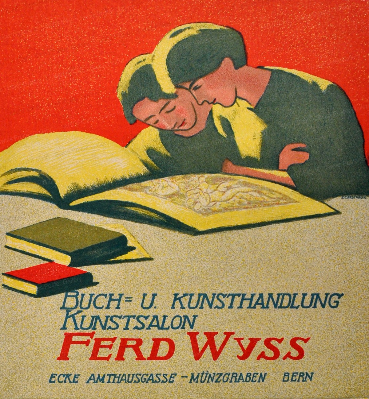 Buch- u. Kunsthandlung Kunstsalon Ferd Wyss Bern, Emil Cardinaux