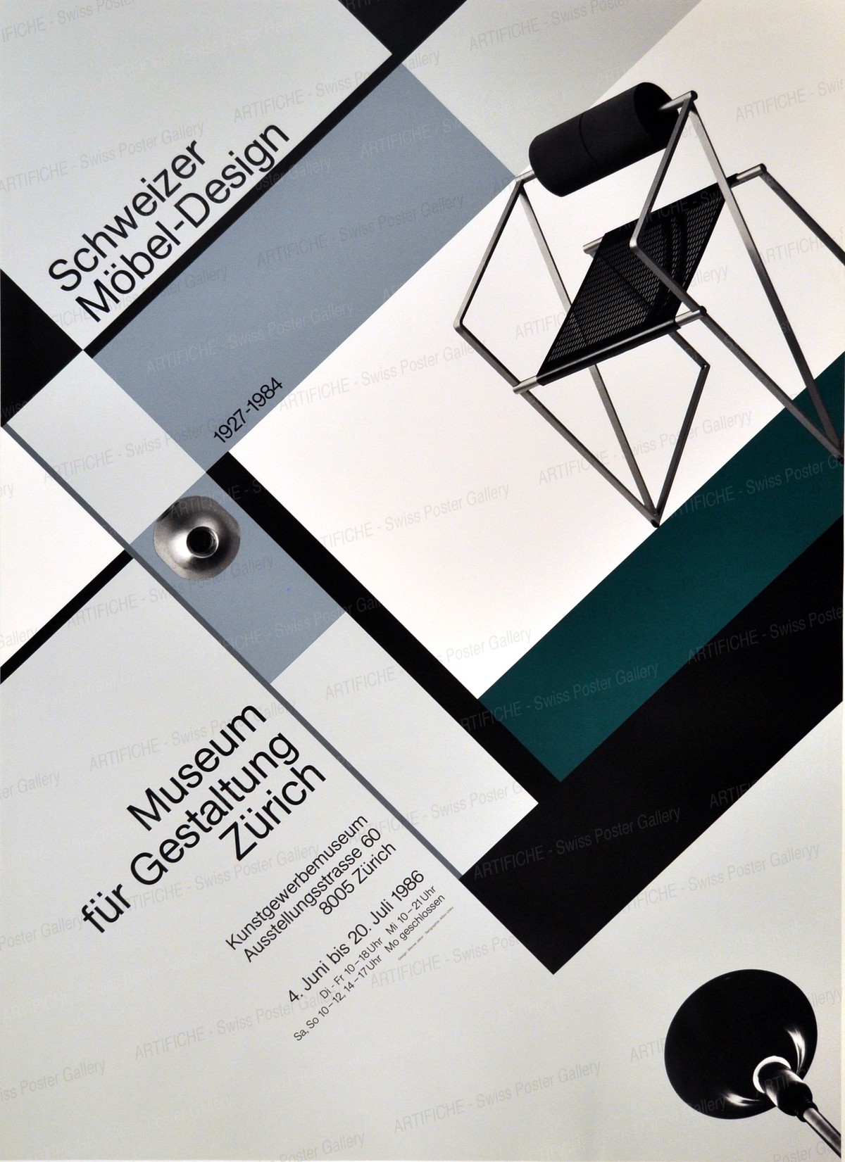 Zurich Museum of Design – Swiss Furniture Design, Werner Jeker