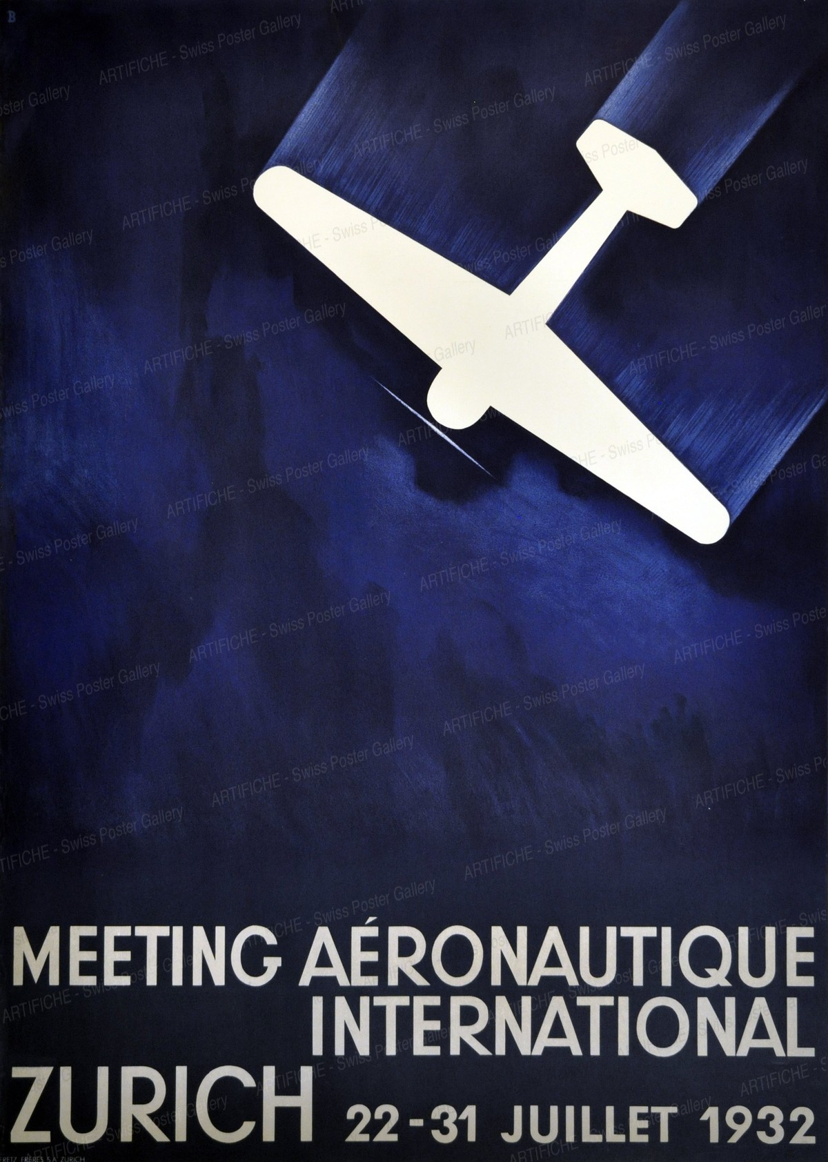 Zurich International Aero Meeting 1932, Otto Baumberger