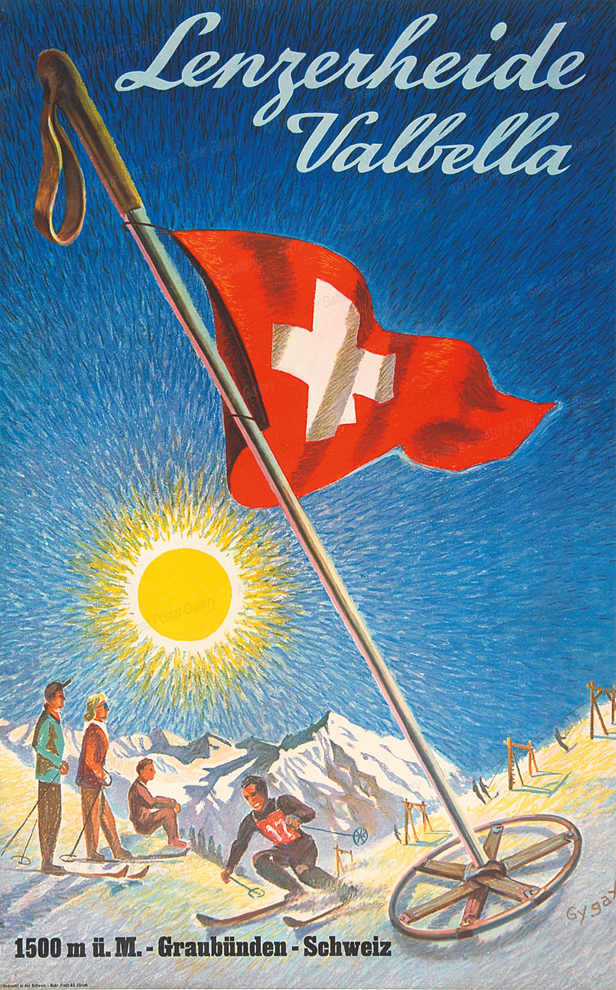 Lenzerheide – Valbella – 1500 m.ü.M. Graubünden Schweiz, Franz Gygax