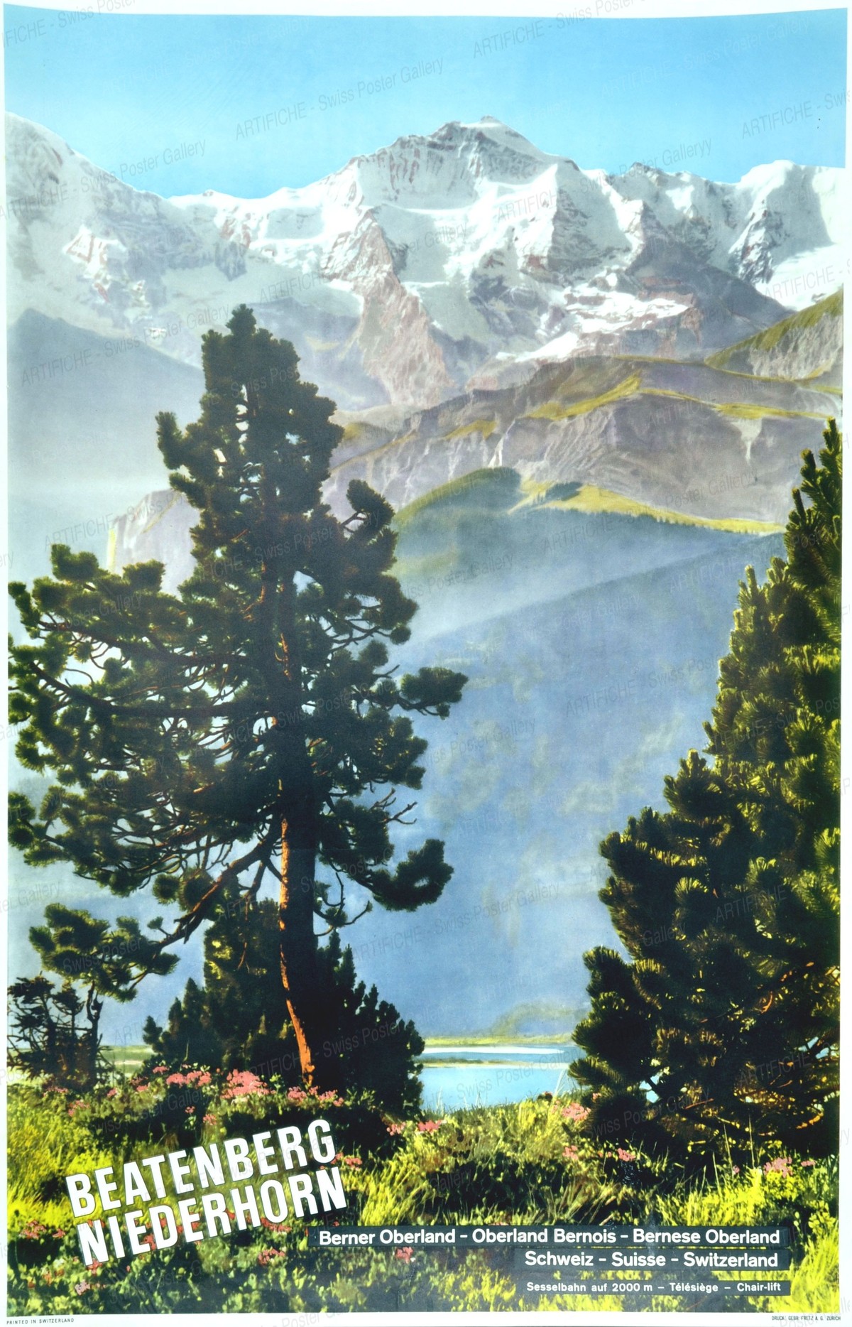 Beatenberg – Bernese Oberland, Artist unknown