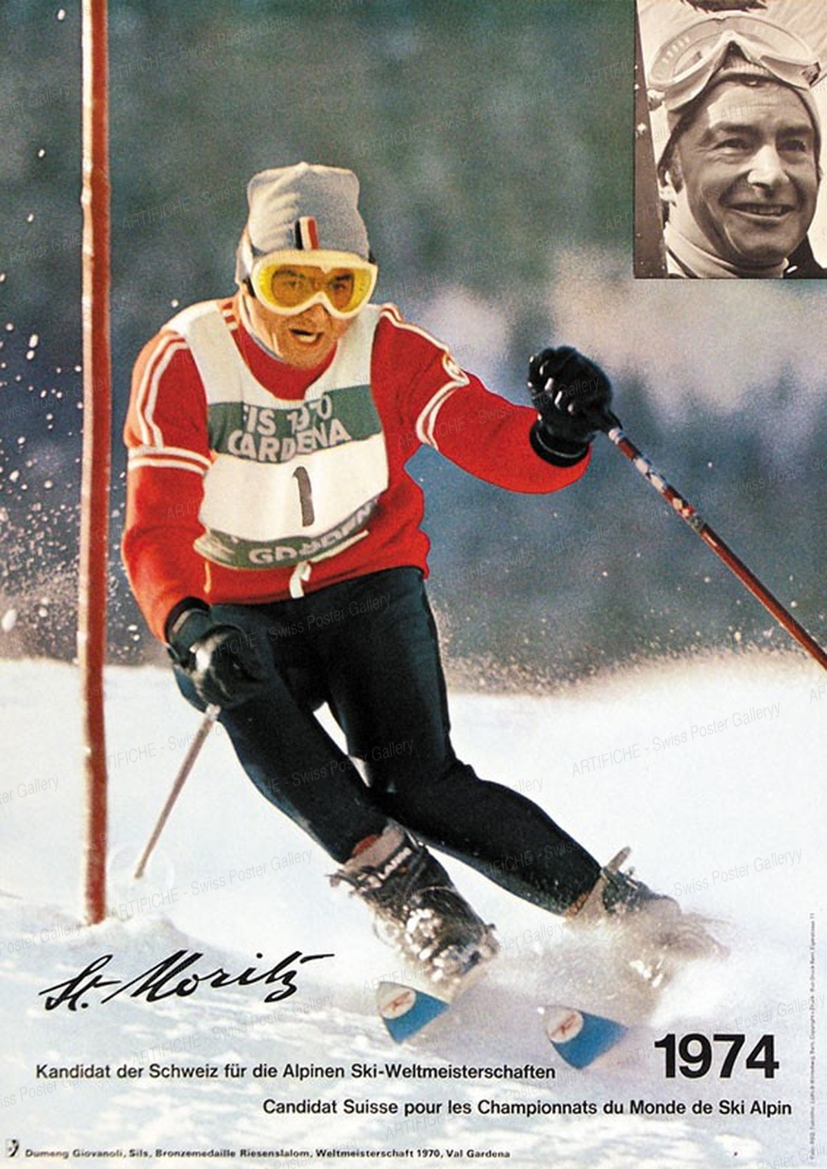St. Moritz – Alpine Ski-Weltmeisterschaften 1974, Nater