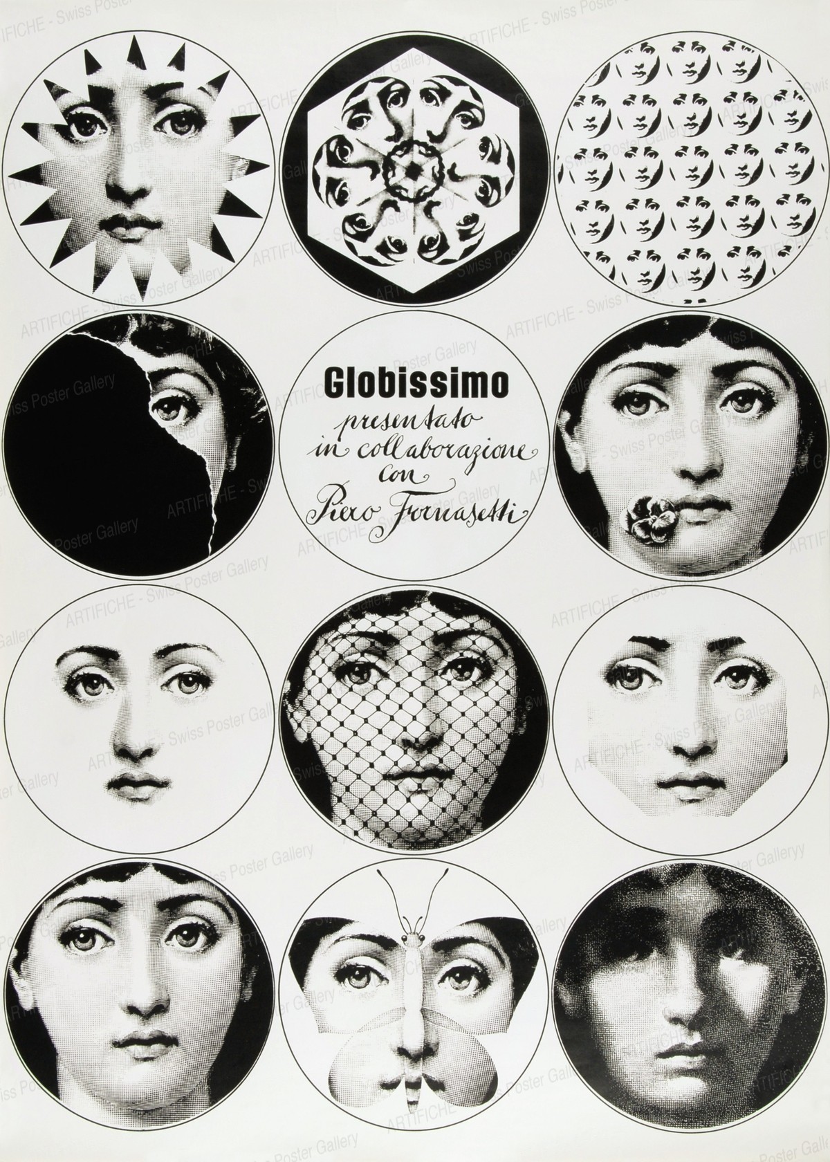 Globissimo – presentato in collaborazione con Piero Fornasetti, Piero Fornasetti