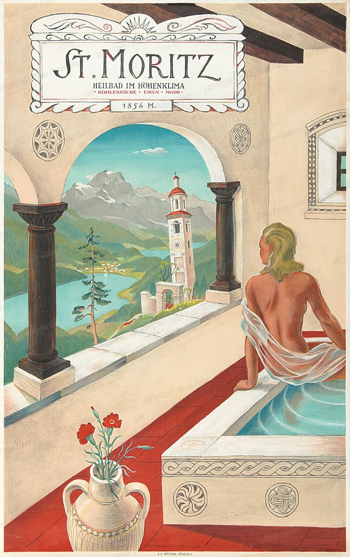 St. Moritz – Health spa in a mountain climate, Hugo Laubi